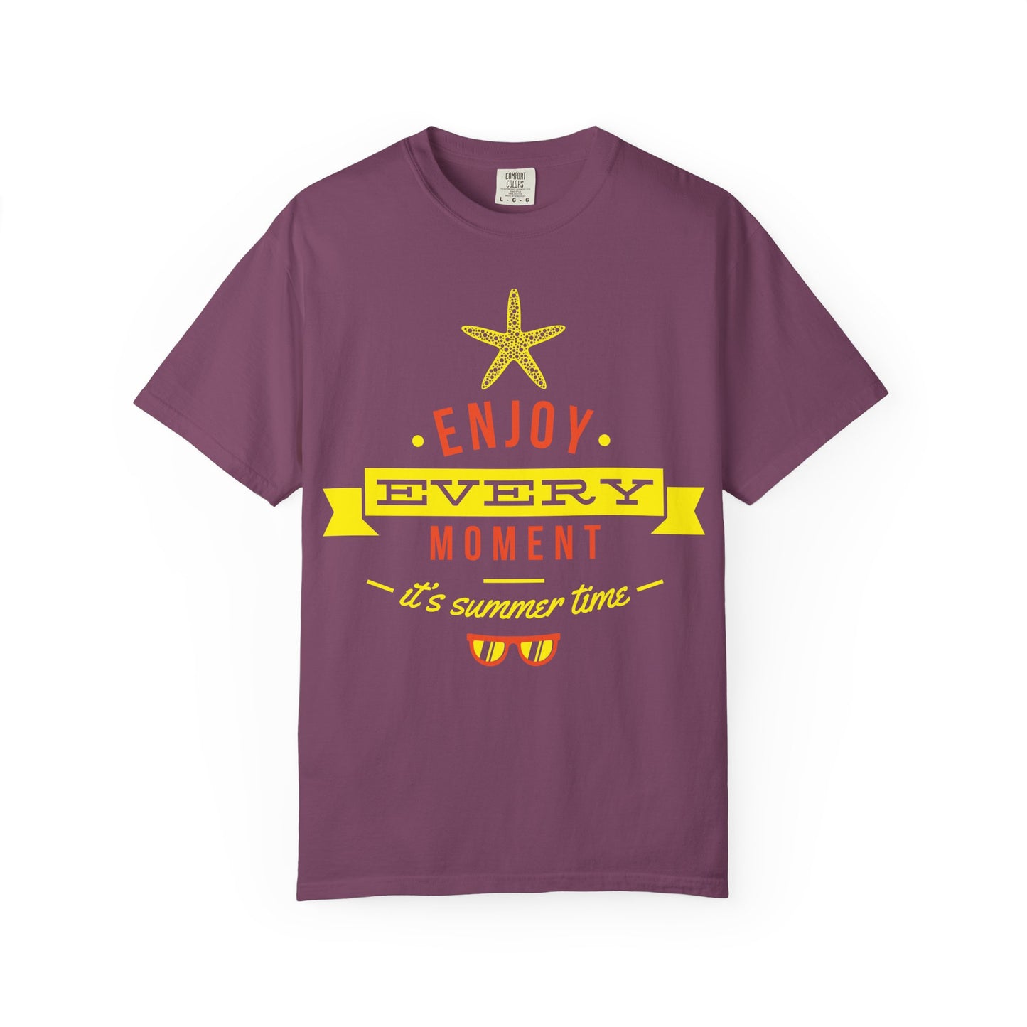 Comfort Colors 1717 Unisex Garment Dyed T Shirt Relaxed Fit Heavyweight 100 Percent Ring Spun Cotton