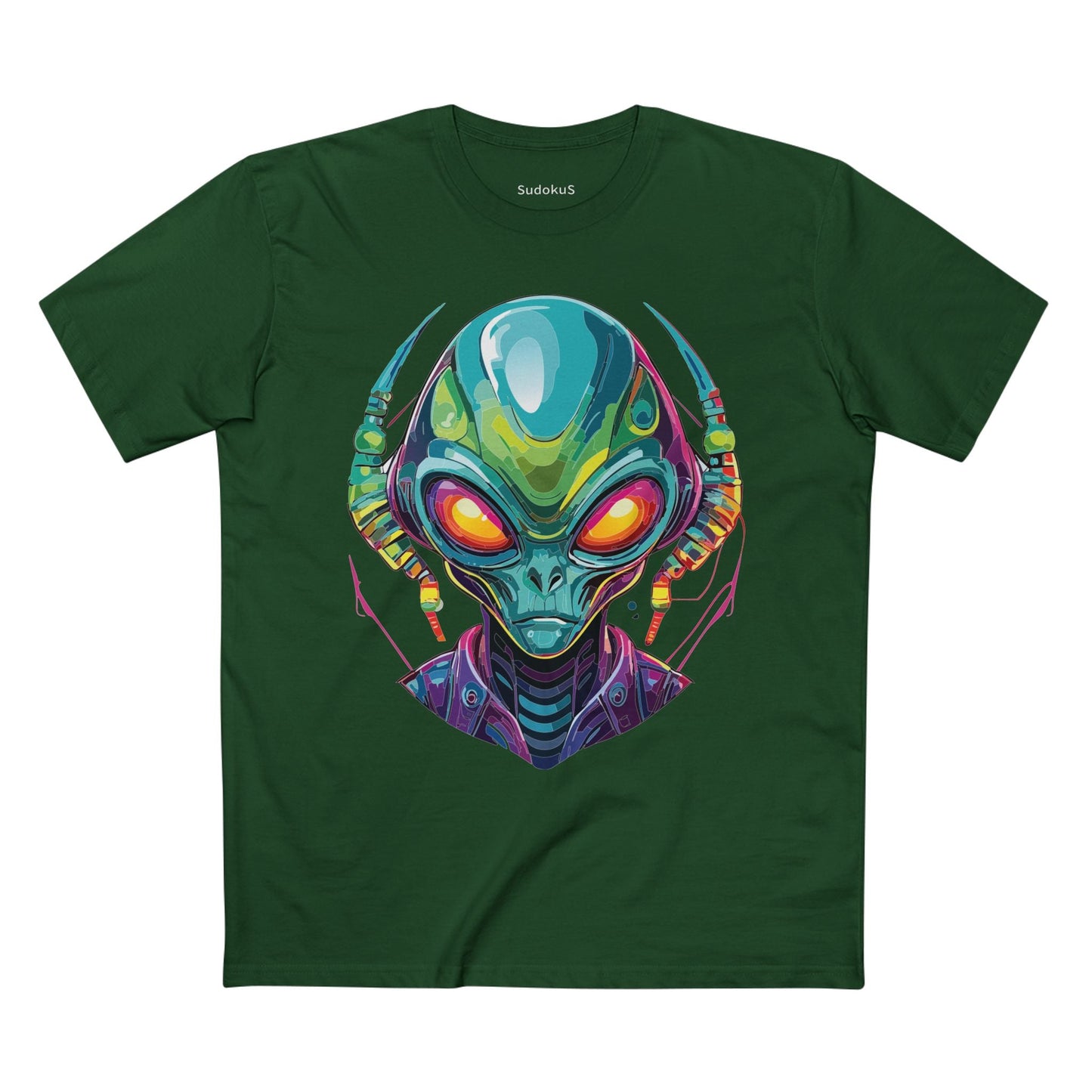 Aliens Graphic Unisex 100 Cotton Staple Tee 14