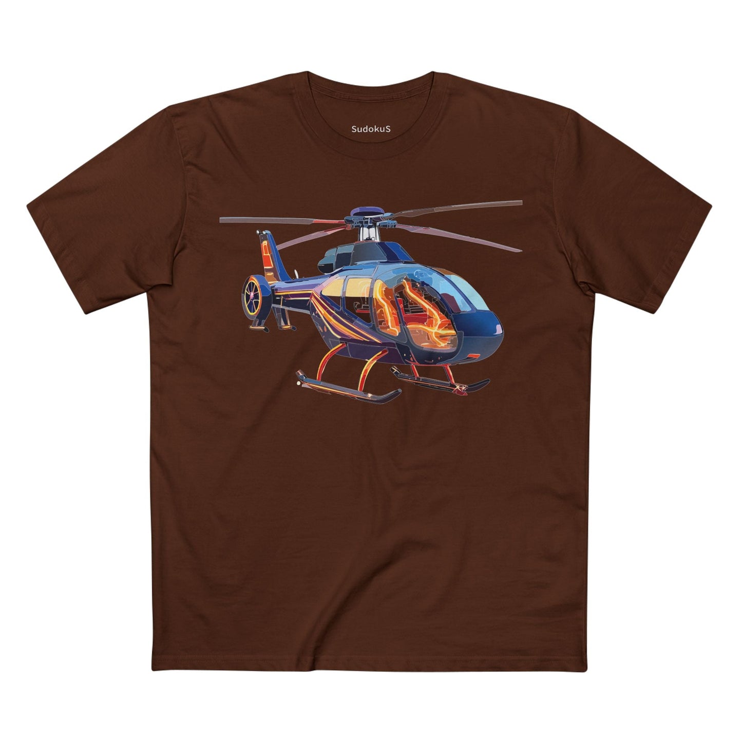 Chopper Graphic Unisex 100 Cotton Staple Tee 11