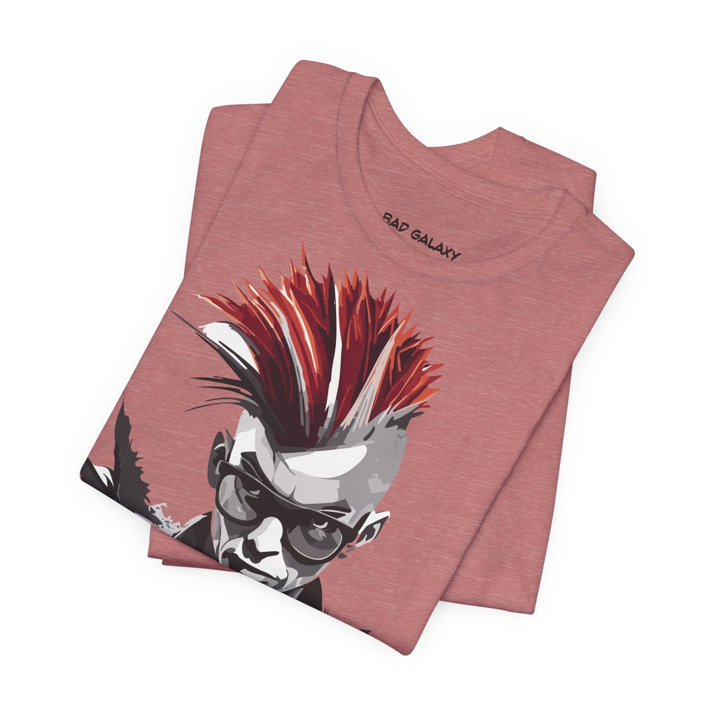 Punk Rock Tee Shirt Made In USA Free Shipping 100 Percent Cotton With Durable Stitching