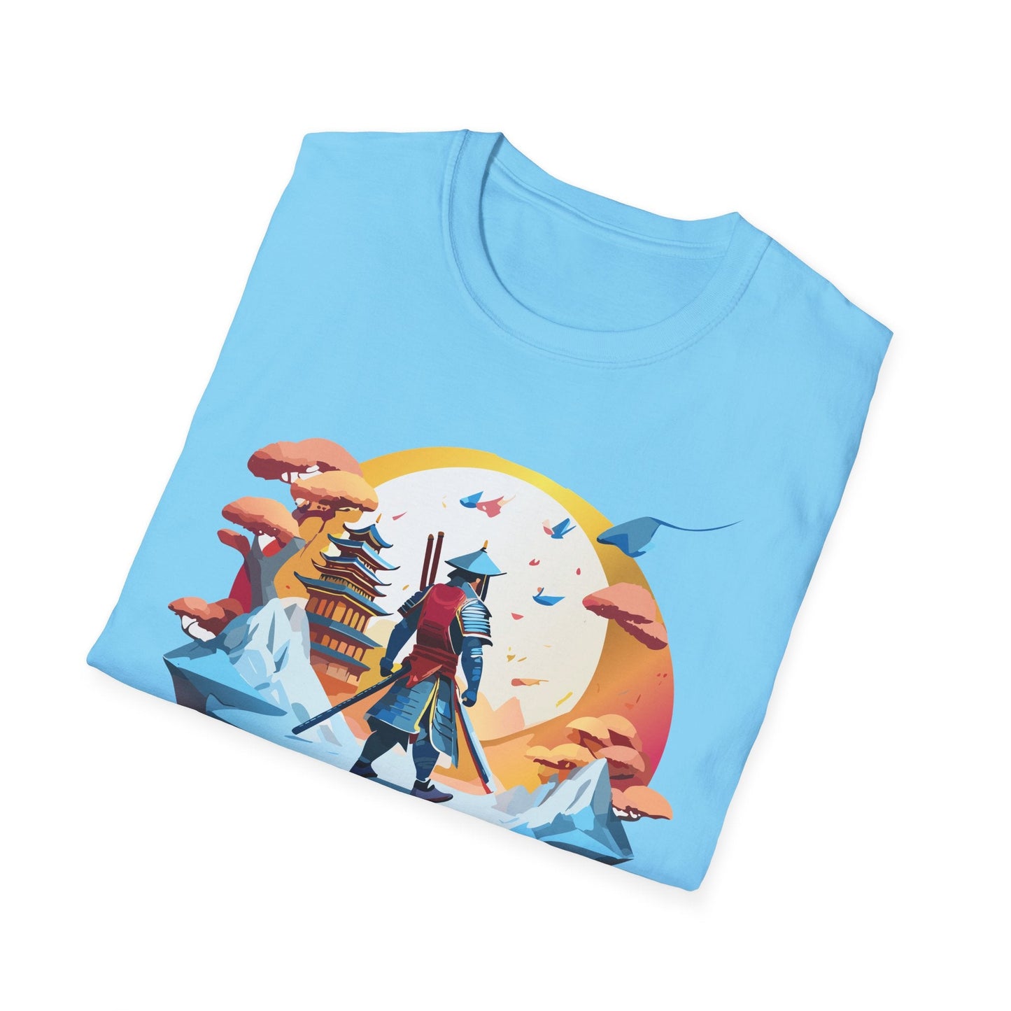Samurai Shirt Unisex T Shirt Softstyle 64000 Gildan Tee For Everyday Comfort Durable Breathable