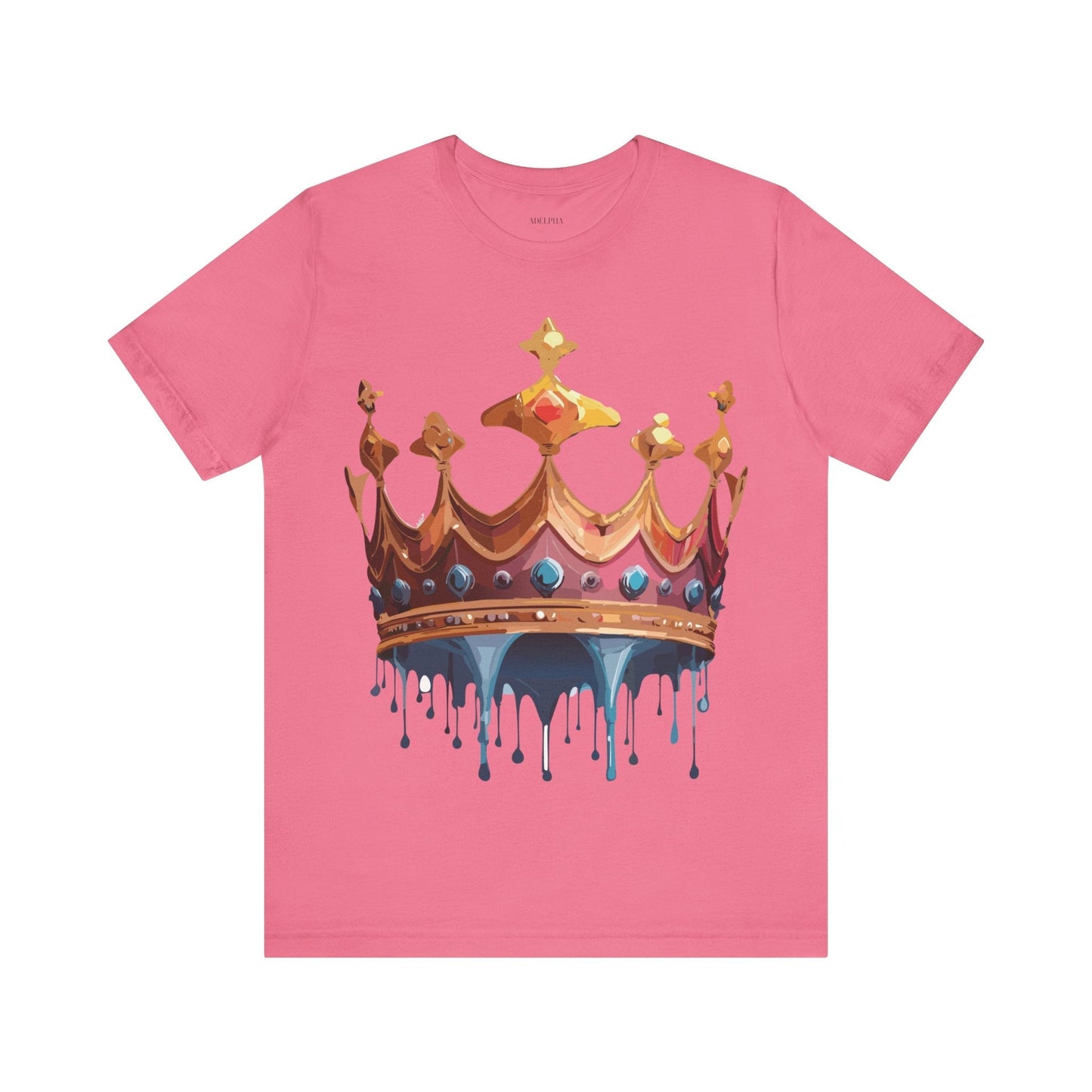 Adelpha Crown Graphic Tee Unisex Short Sleeve Jersey Art Shirt Vintage Inspired