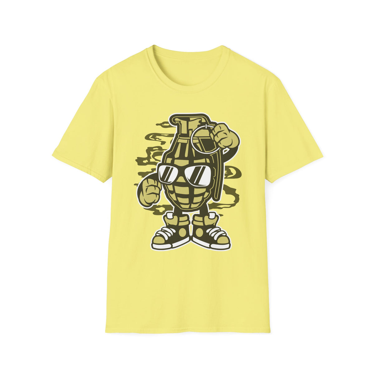 Funny Cartoon Animation Graphic Tee Gildan Unisex 100 Cotton Tee Shirt - 114