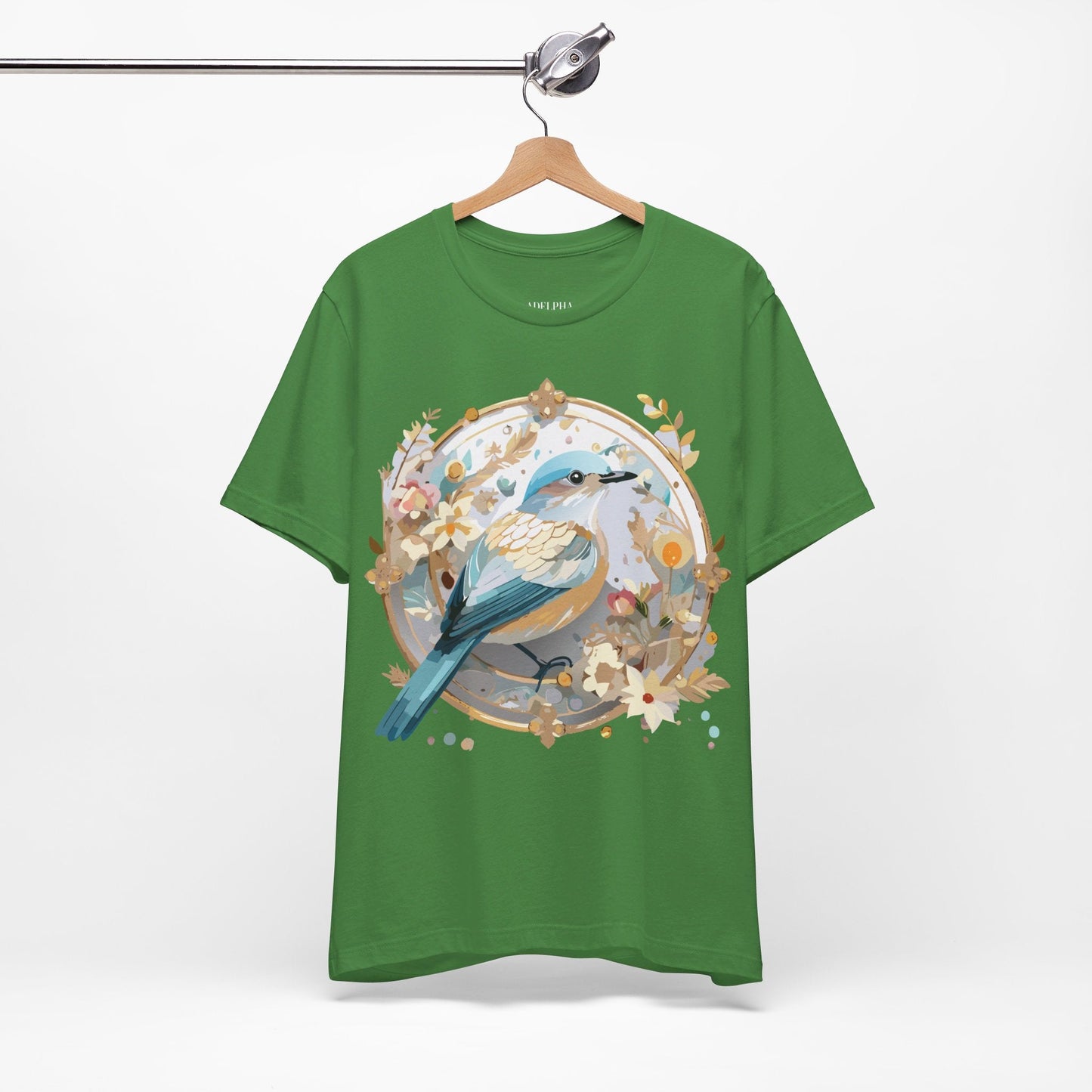 Adelpha Medallion Graphic Tee Unisex Jersey Short Sleeve Vintage Art Design Shirt