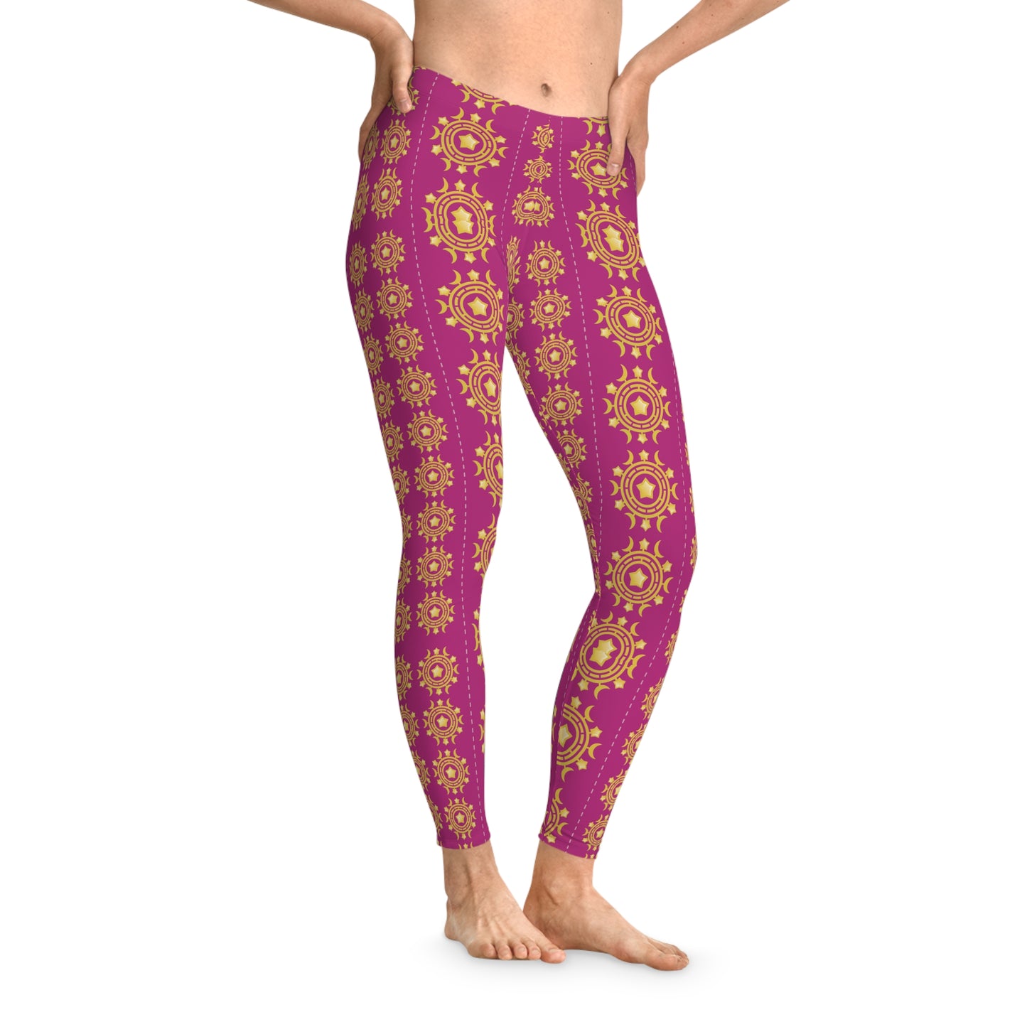 Leggings with Traditional print