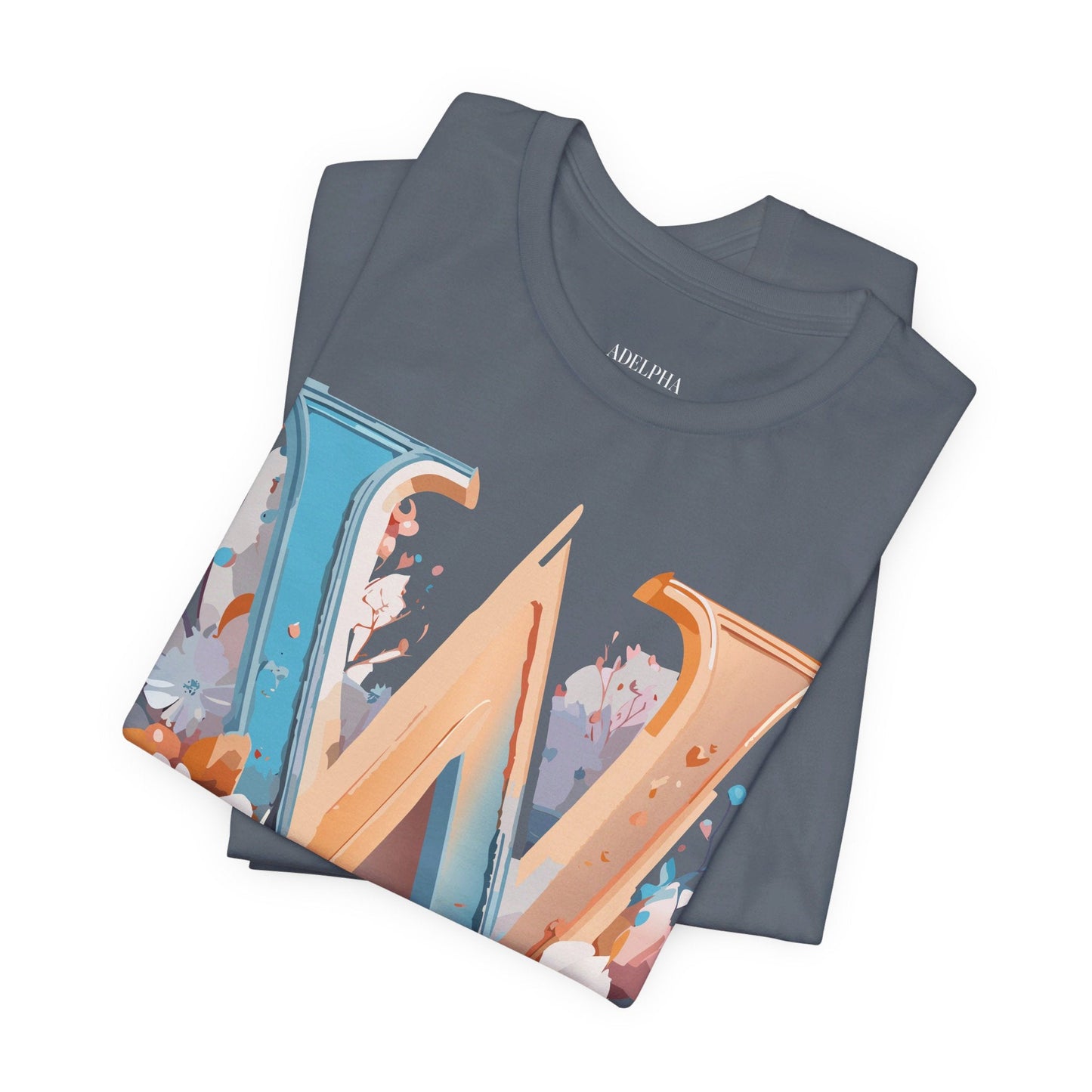 Letter W Shirt Unisex Graphic Tee By Adelpha Featuring Vintage Artwork For Everyday Casual Wear