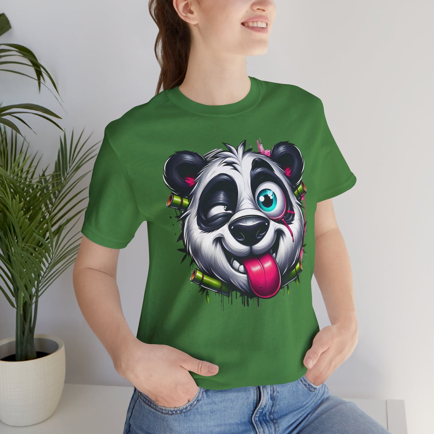 DiDi Panda Shirt, Funny Animal T-Shirt, Cartoon Top, Funny Panda Tee Shirt, Animal Tees, Art Design T-Shirt, Graphic Tee