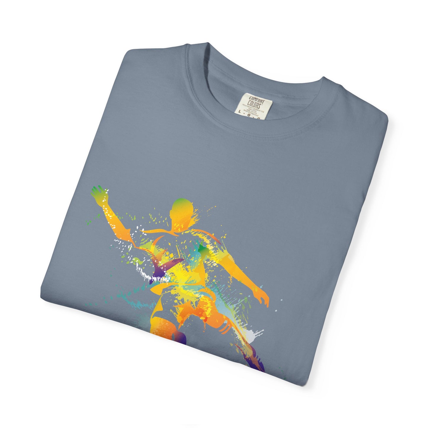 Sports Graphic Unisex T-Shirt Garment Dyed Cotton Relaxed Fit Comfort Colors 6