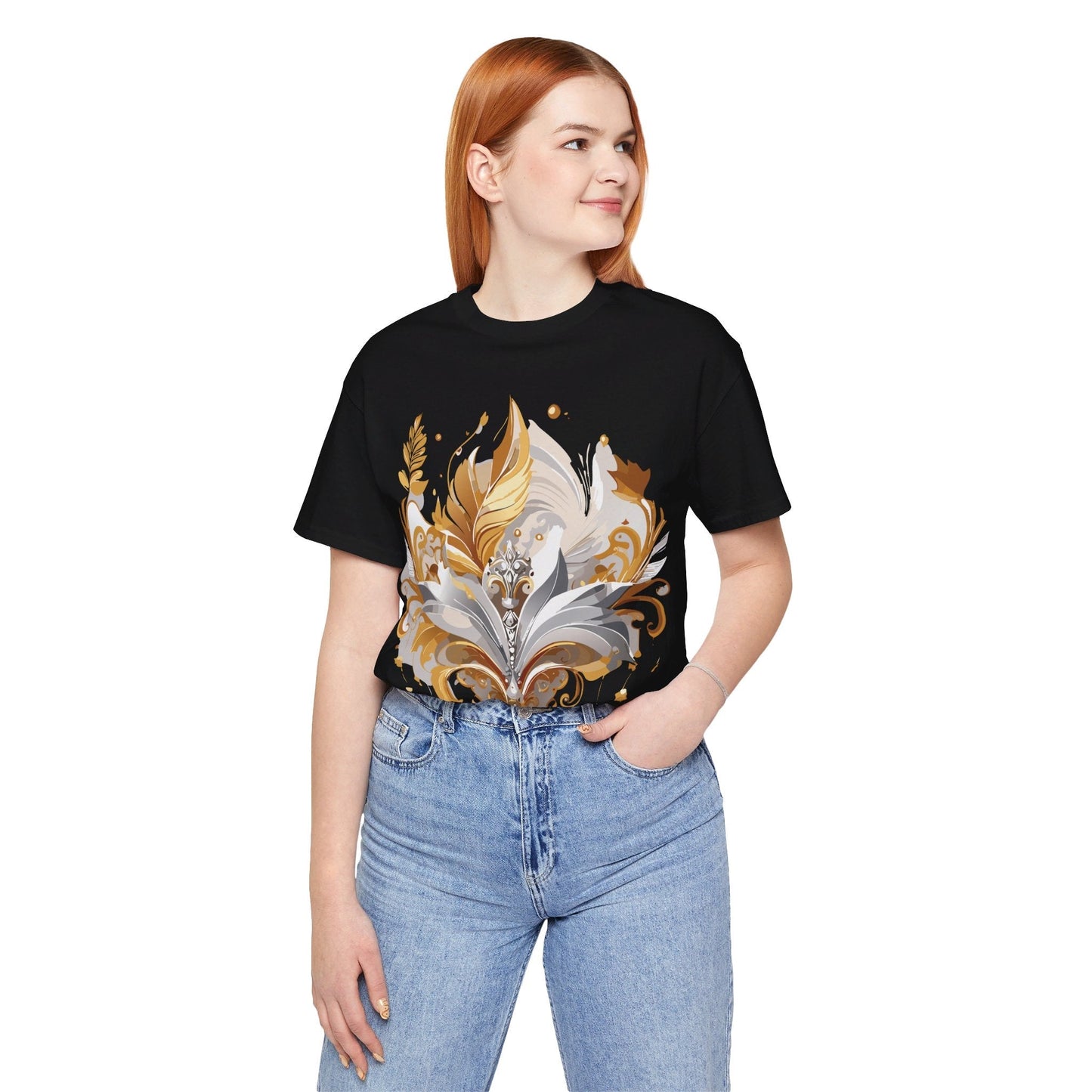 Adelpha Premium Graphic Tee Unisex Short Sleeve Jersey Shirt With Vintage Inspired Artwork