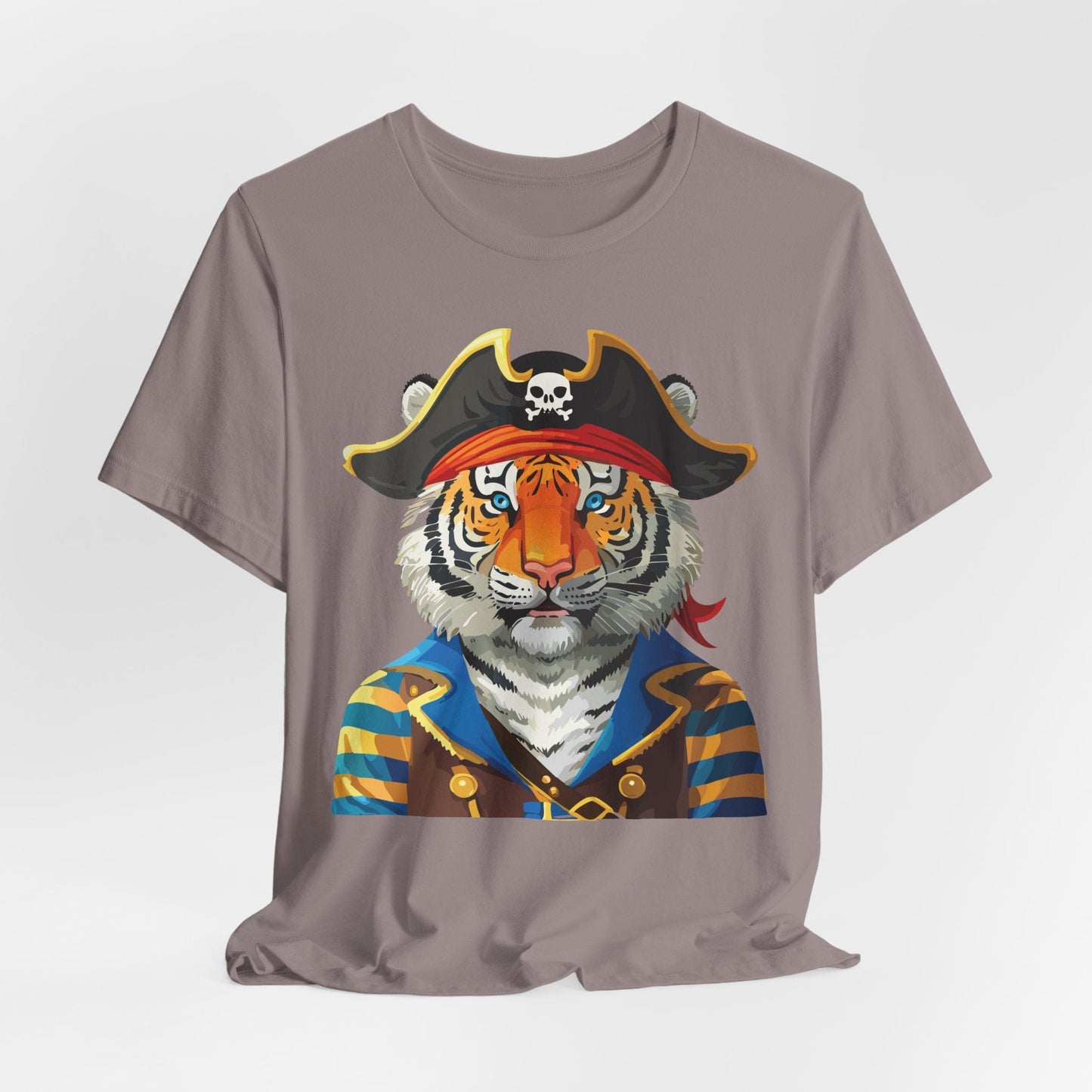 Unisex Animal Tee Shirt Art Design With Wild Animals Gildan Softstyle Cotton T Shirt