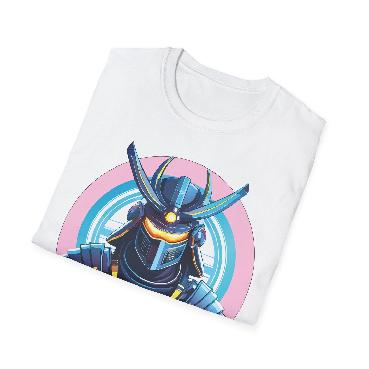 Samurai Shirt Unisex Gildan Softstyle 64000 Tee 100 Percent Ring Spun Cotton Breathable Lightweight