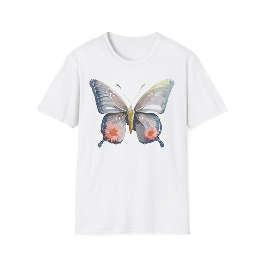 Butterfly Shirt Unisex T Shirt 100 Percent Ring Spun Cotton Softstyle Tee Monarch