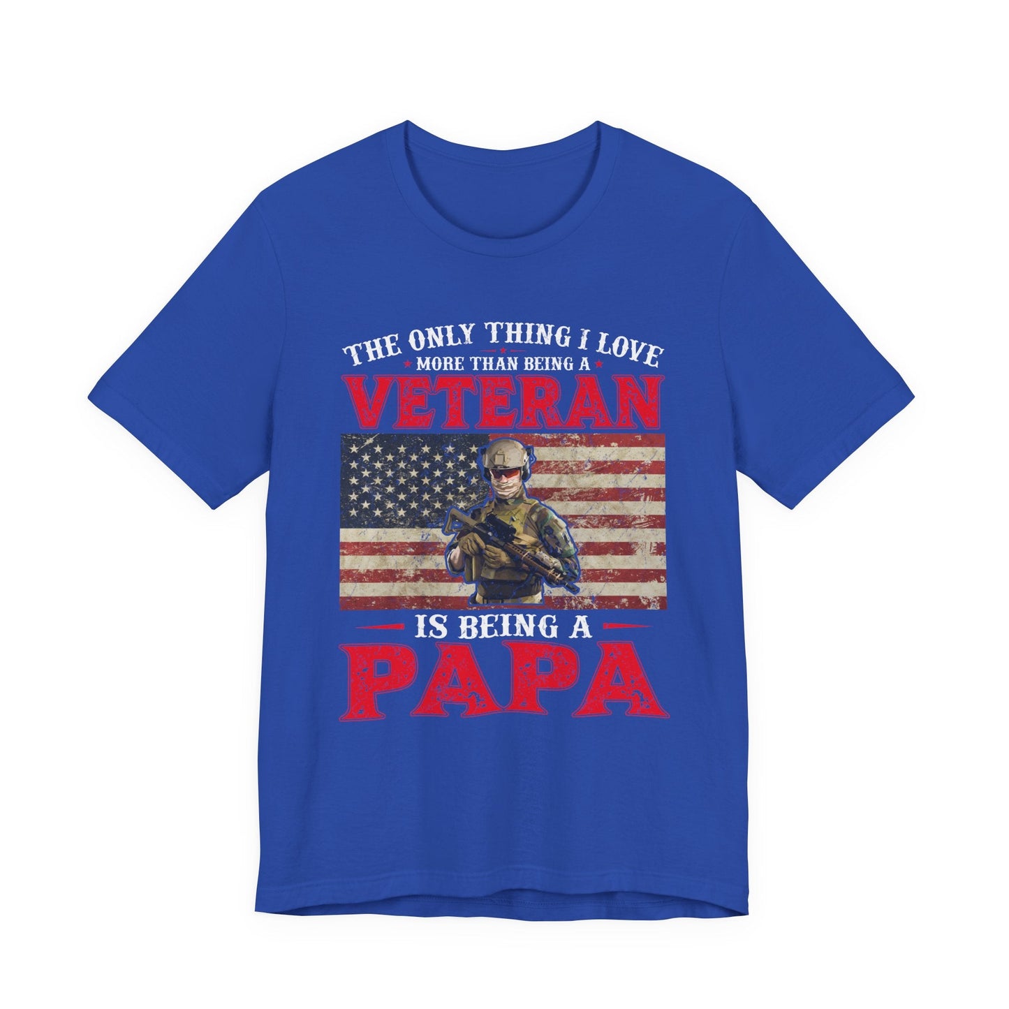 Army Veteran Patriotic Graphic Design Unisex Cotton T-Shirt v30