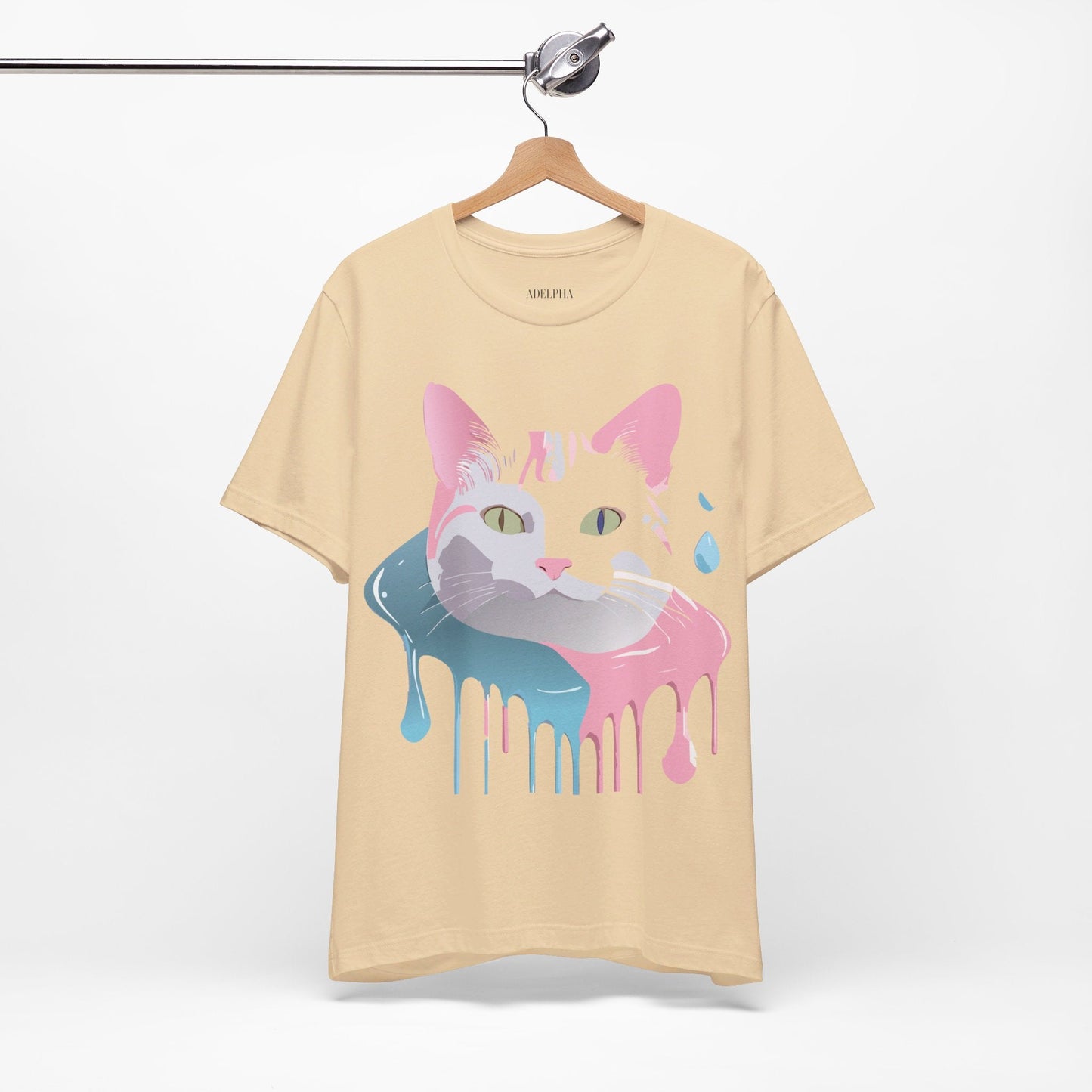 Adelpha Cat Graphic Tee Unisex Short Sleeve Shirt Vintage Inspired Artwork