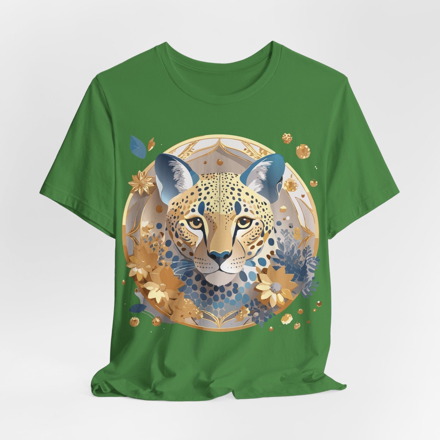 Adelpha Medallion Graphic Tee Unisex Short Sleeve Vintage Inspired Art Design Premium Cotton Jersey