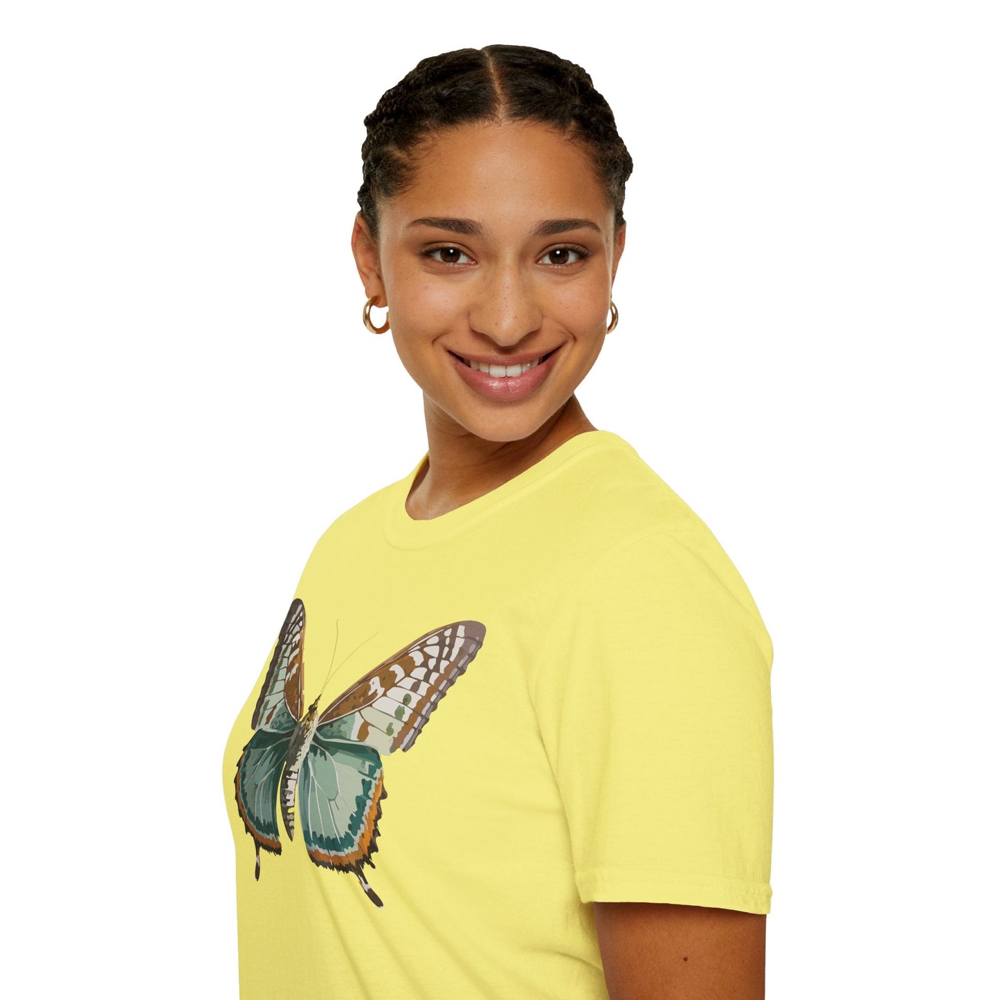 Butterfly Monarch Shirt Unisex Gildan Softstyle 64000 T Shirt 100 Percent Cotton