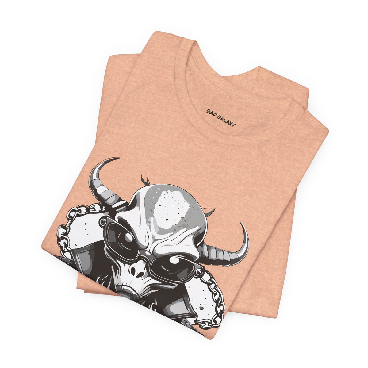 Alien Graphic Unisex Cotton Bella+Canvas Tee with Art Design b62
