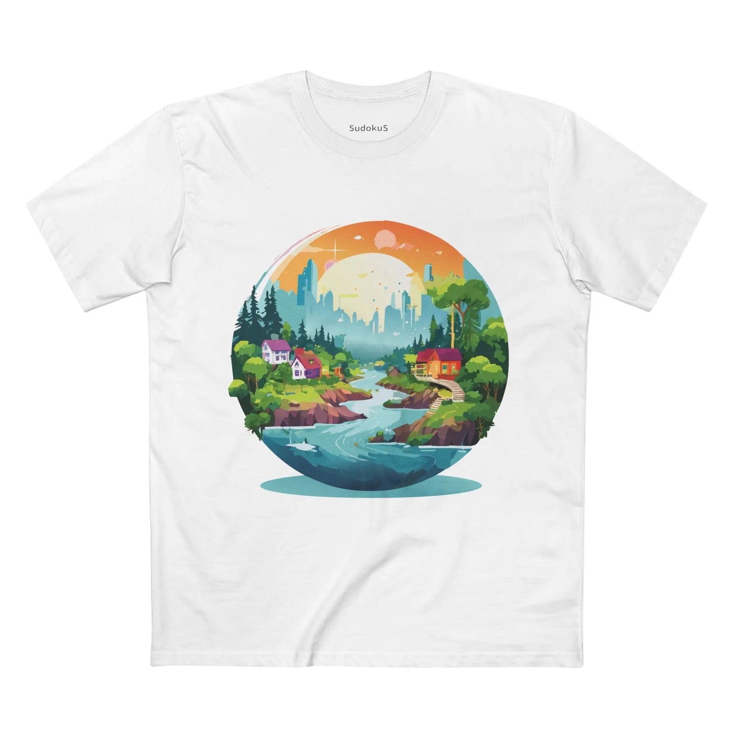Fantasy Graphic Unisex 100 Cotton Staple Tee 21