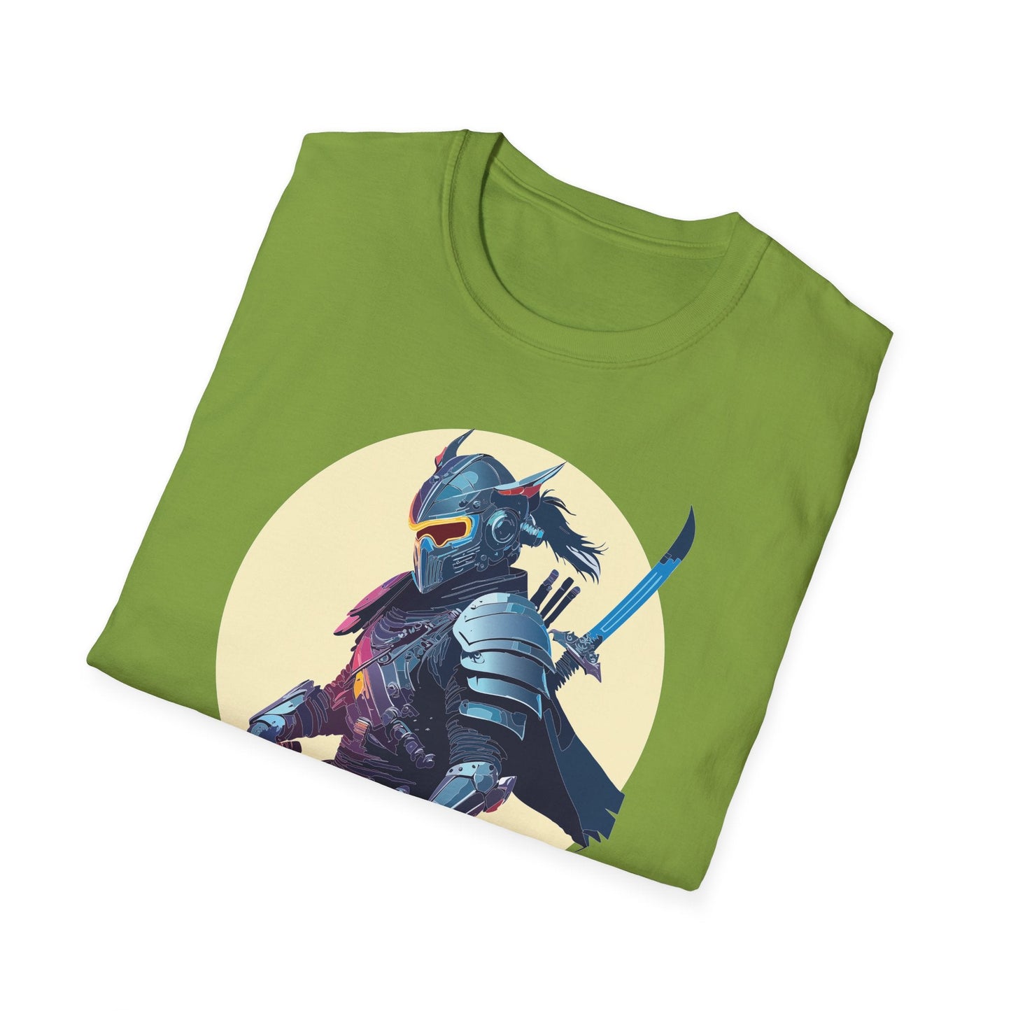 Samurai Shirt Unisex Softstyle Short Sleeve T Shirt Gildan 64000 Breathable Comfort Wear