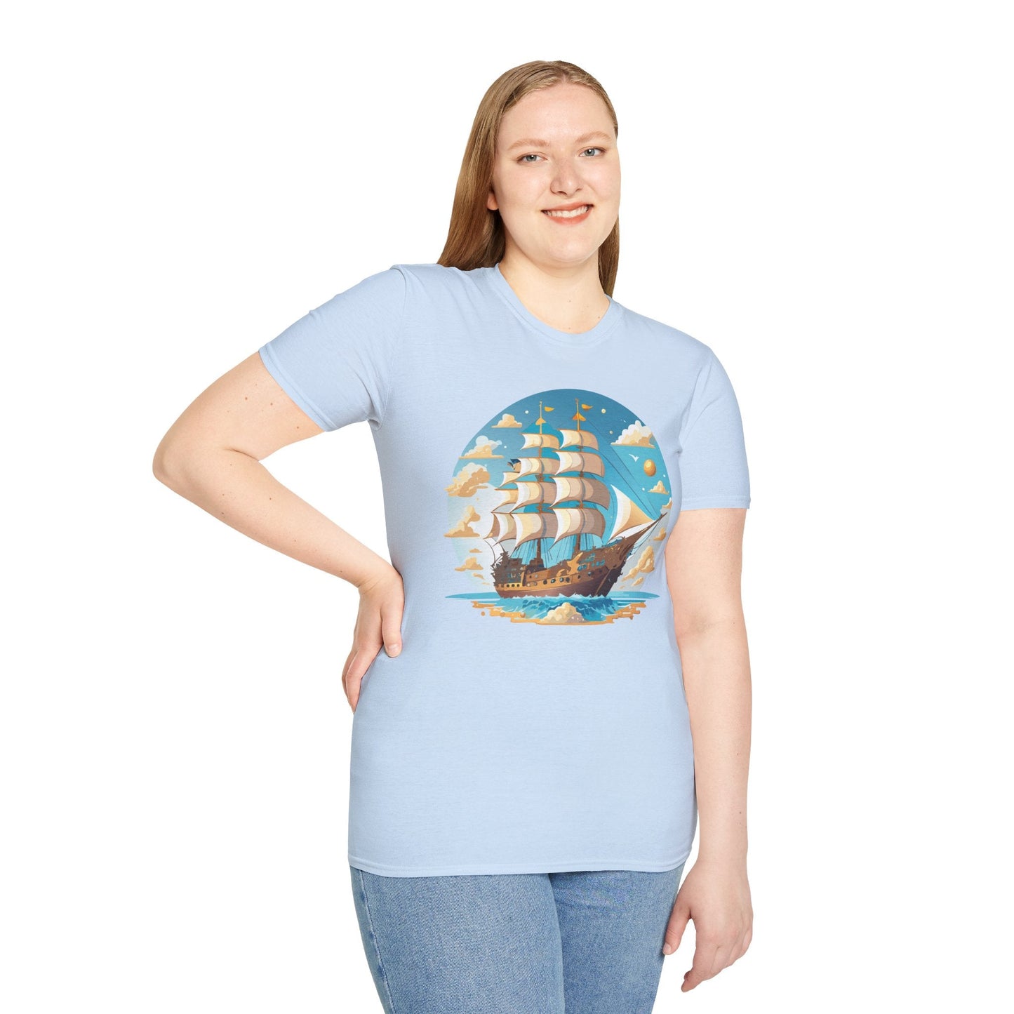 Unisex Softstyle Short Sleeve Tee Shirt Gildan 64000 100 Percent Ring Spun Cotton Comfort