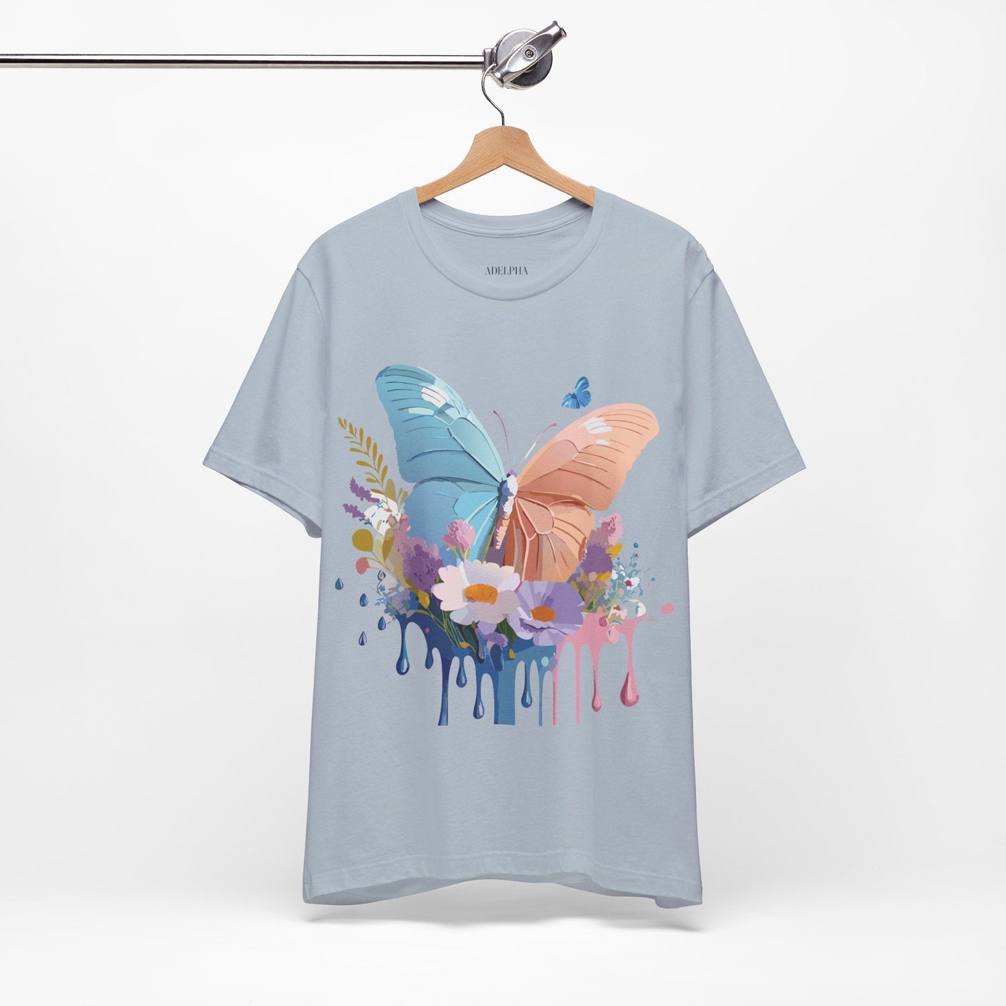 Butterfly Graphic Tee By Adelpha Unisex Vintage Inspired Art Shirt