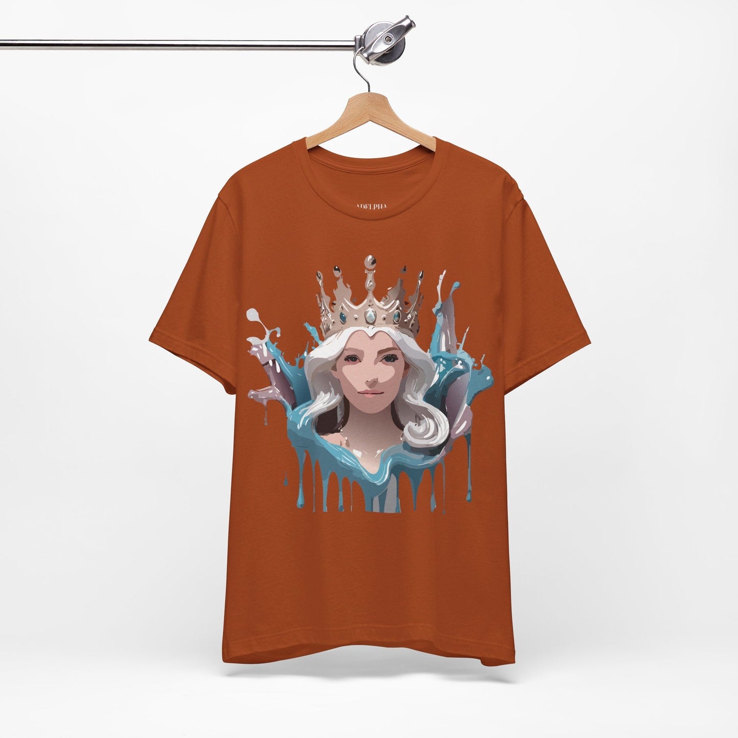 Queen Graphic T Shirt Unisex Vintage Inspired Adelpha Artwork Premium Cotton Tee For Everyday Wear