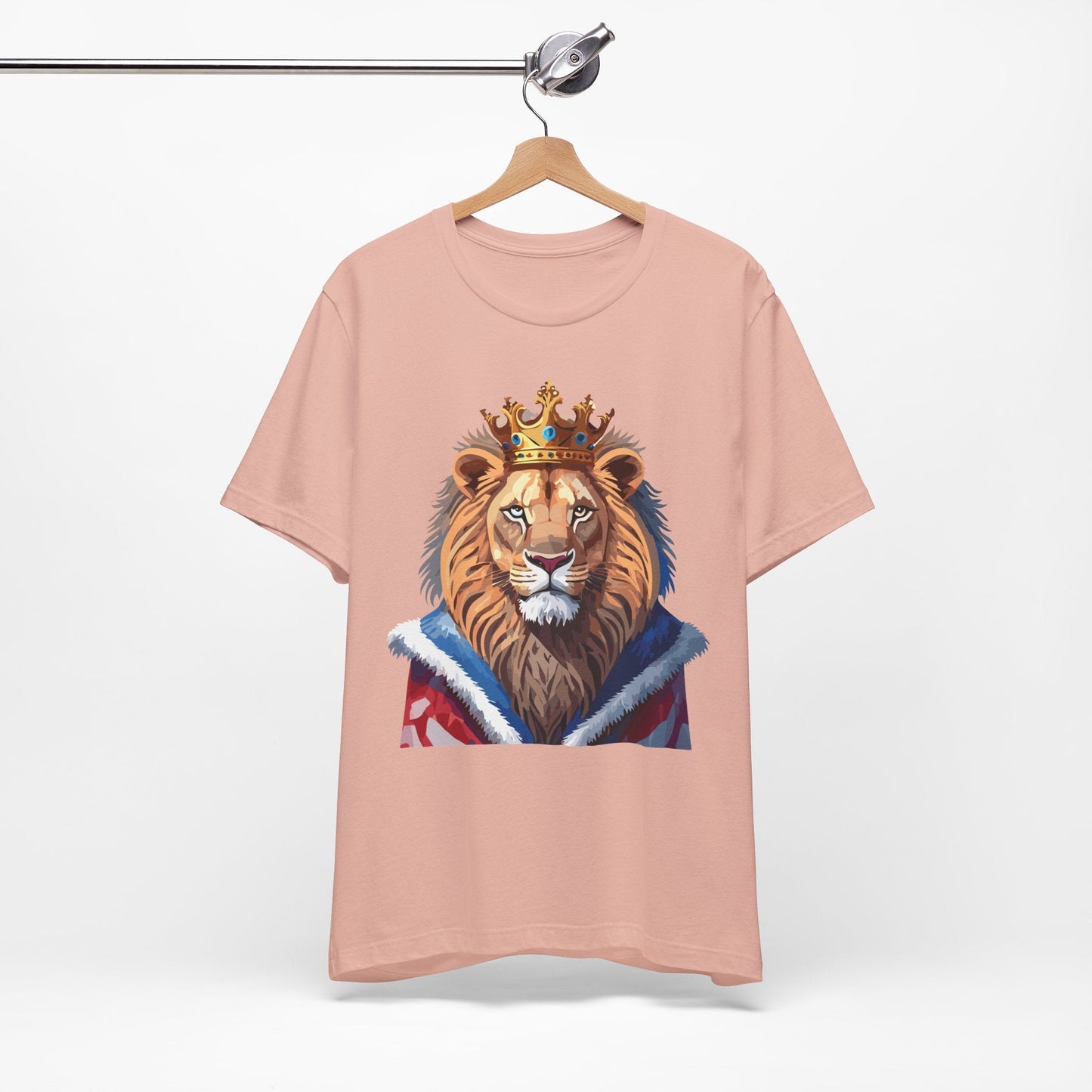 Unisex Animal T Shirt With Art Design Wild Animals Shirt Gildan Softstyle 64000 Cotton