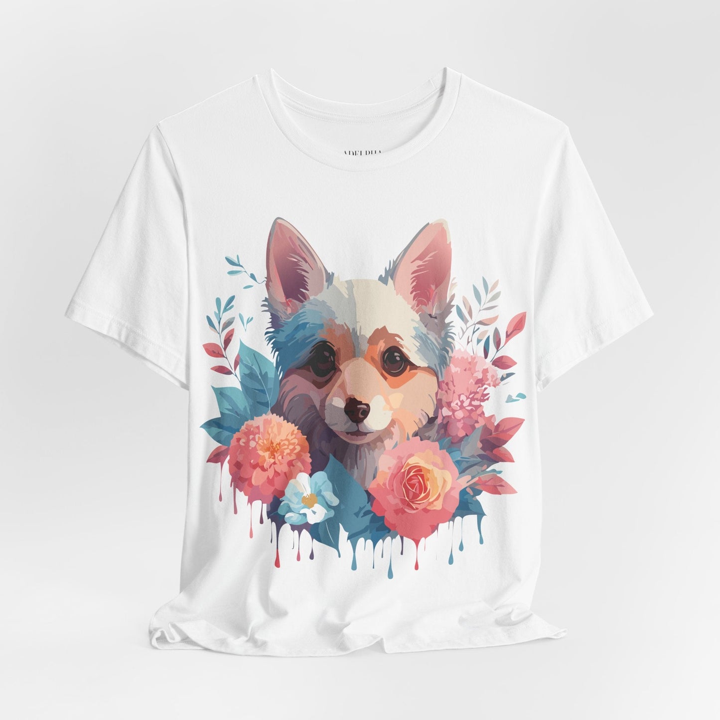 Dog Graphic Tee Unisex Short Sleeve Premium Vintage Inspired Artwork From Adelpha