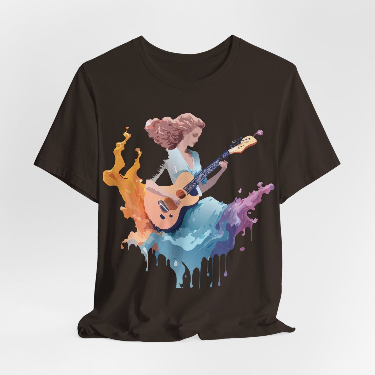 Adelpha Music Graphic Tee Unisex Vintage Inspired Art Design Short Sleeve T Shirt