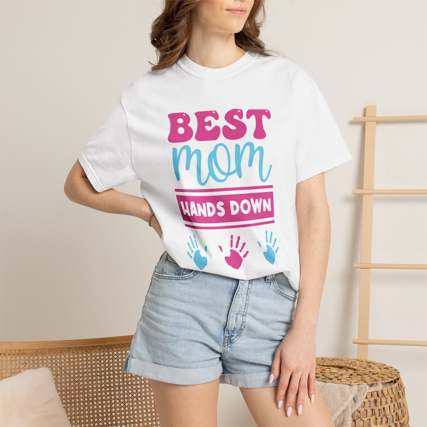 Best Mom T-shirt Mother's Day Mom Shirt Unisex Cotton Mama Tee Design h5