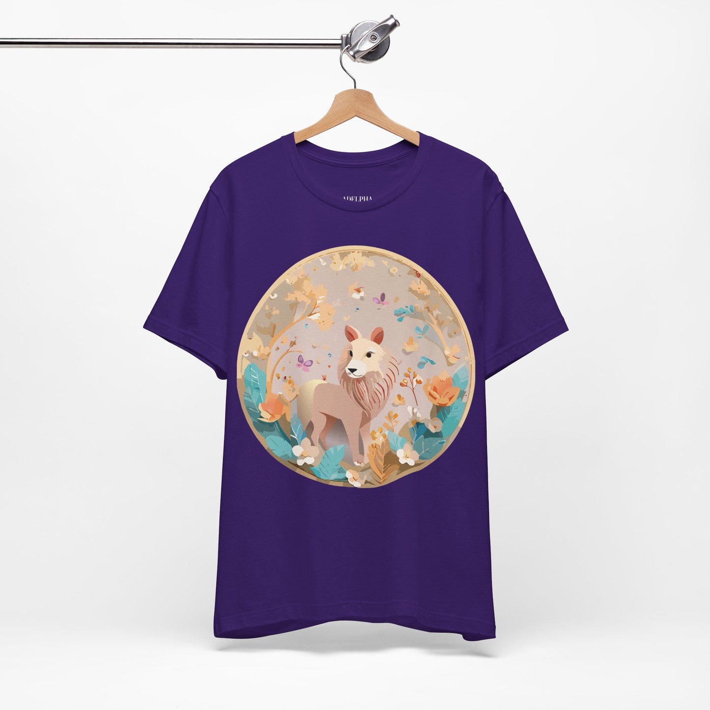 Unisex Graphic Tee With Original Vintage Inspired Art By Adelpha Premium Short Sleeve Casual Shirt