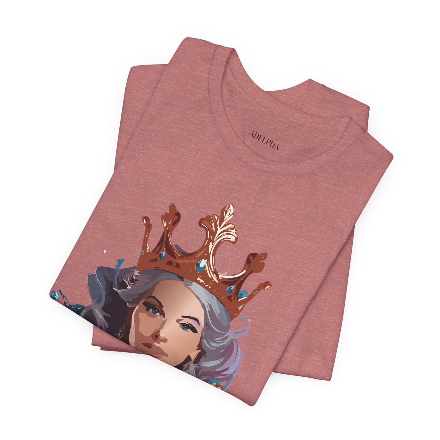Queen Graphic T Shirt Unisex Adelpha Art Design Tee Premium Quality Jersey Short Sleeve