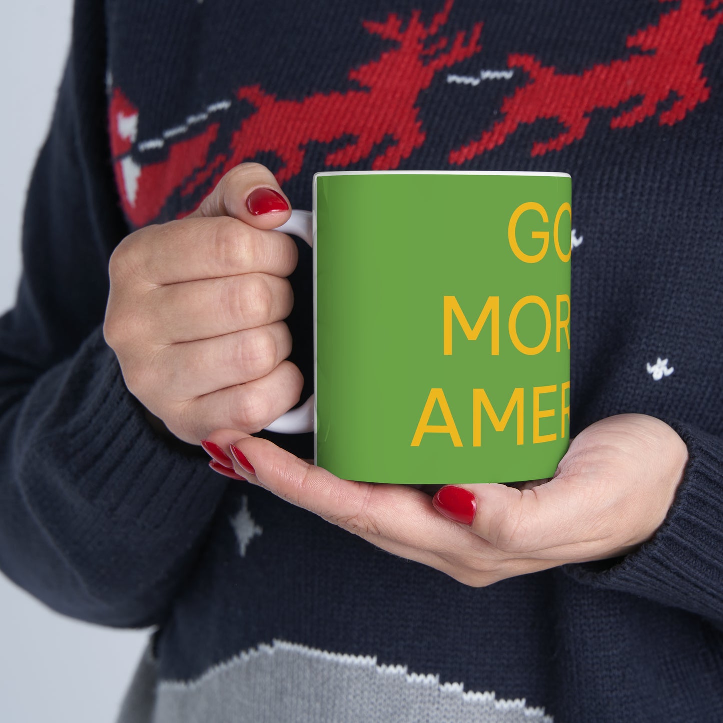 Tasse à café et à thé avec signature Good Morning America