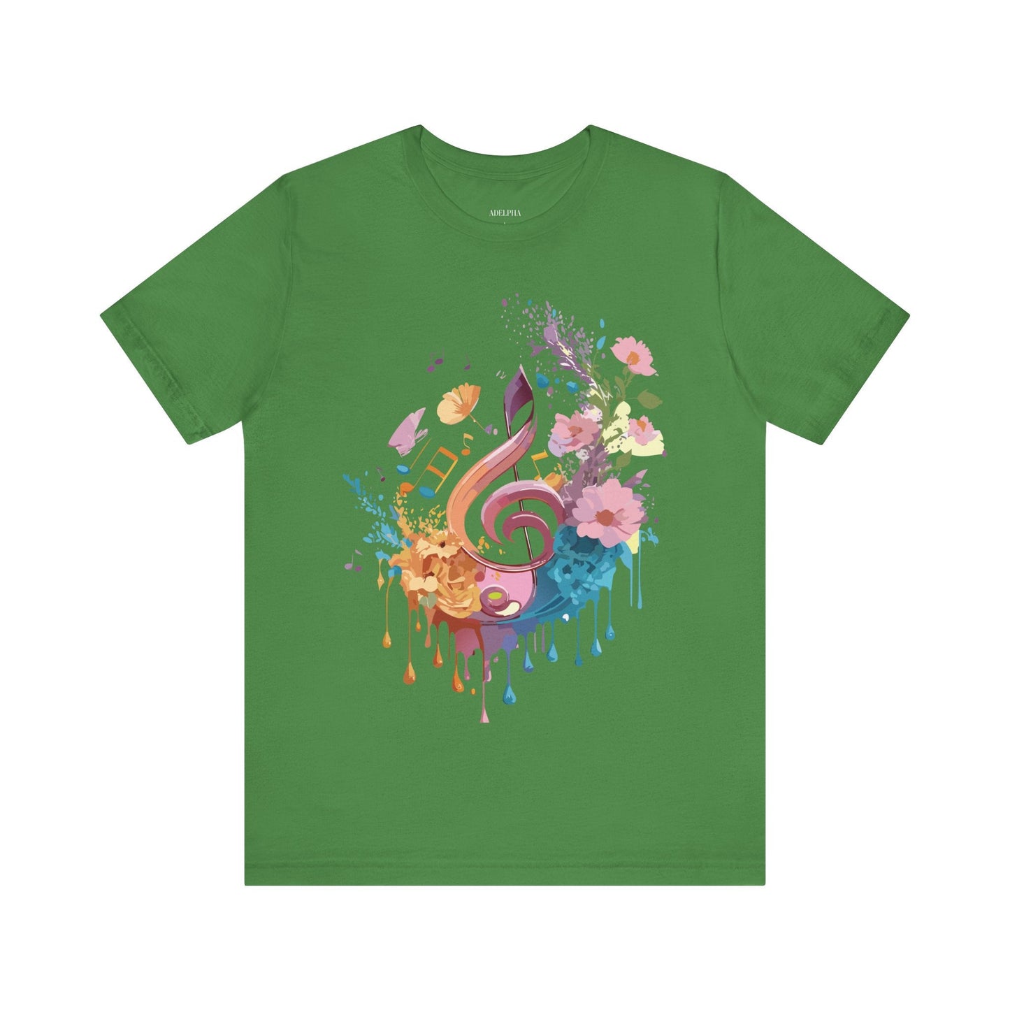 Unisex Graphic T Shirt From Adelpha With Vintage Music Inspired Artwork Short Sleeve Tee