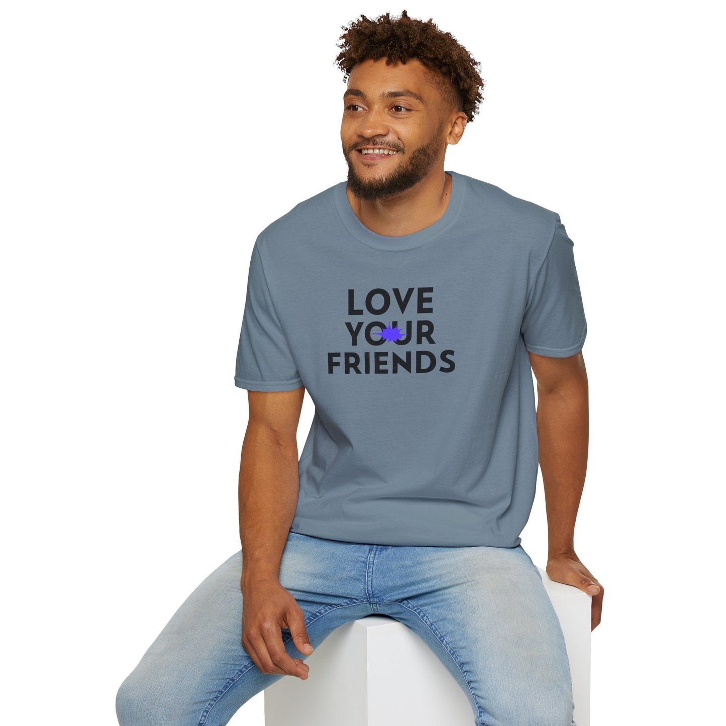 Positive Slogan T Shirts Unisex Gildan Softstyle 64000 Ring Spun Cotton Tee With Positive Quotes
