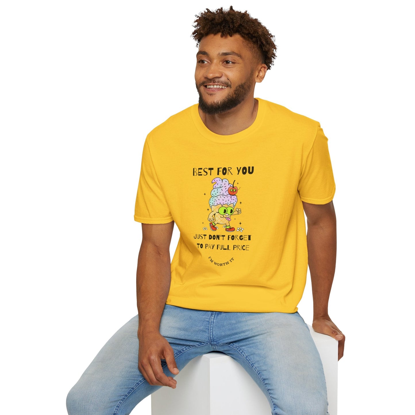 Funny Food T Shirts Unisex Softstyle Tee Cotton Gildan 64000 Short Sleeve Graphic Tee