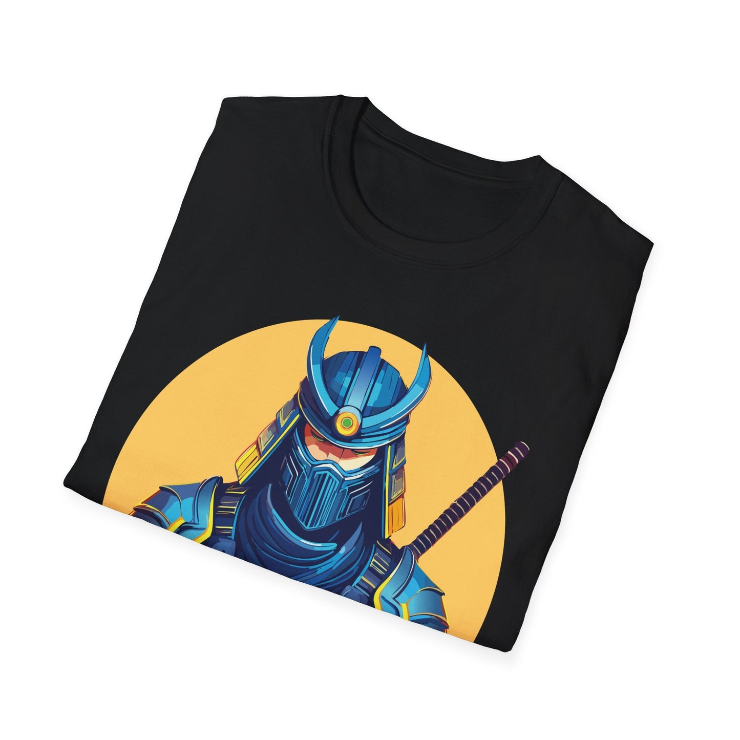 Samurai Shirt Unisex Softstyle T Shirt 100 Percent Ring Spun Cotton Tee For Everyday Comfort
