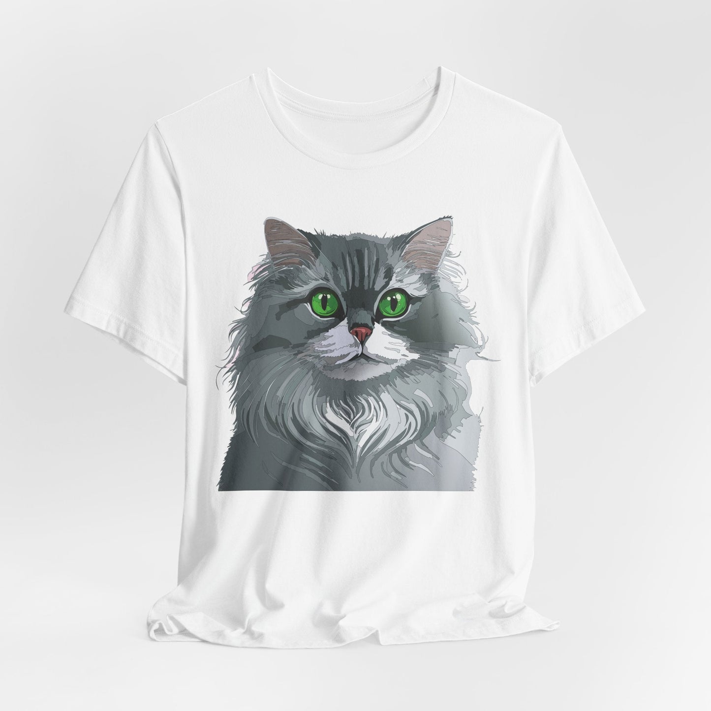 Unisex Animal Shirt With Art Design Animals Tee Short Sleeve Jersey Style Wild Animals Shirt