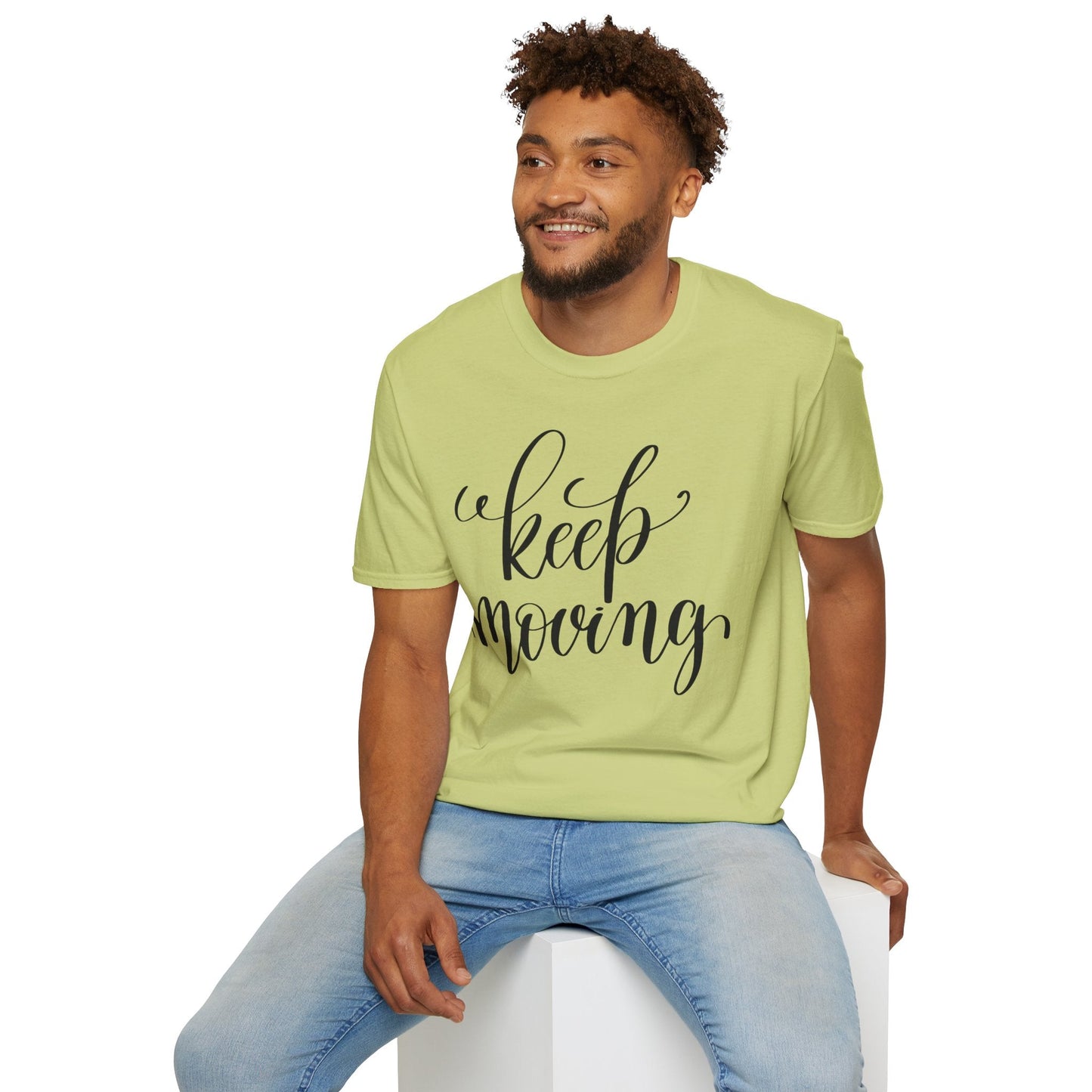 Positive Slogan T Shirts for Everyday Motivation Unisex Softstyle 64000 Tee with Positive Quotes