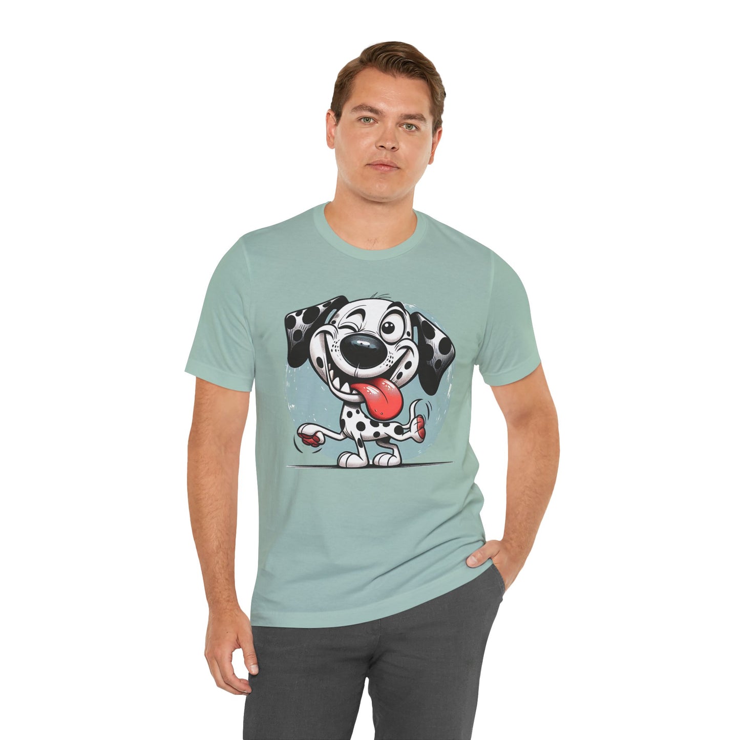 Mindi Cartoon Dog Tee Shirt, Funny Dog T-Shirt, Pet Shirt, Animal Tees, Funny Animal T-Shirt, Graphic Tee