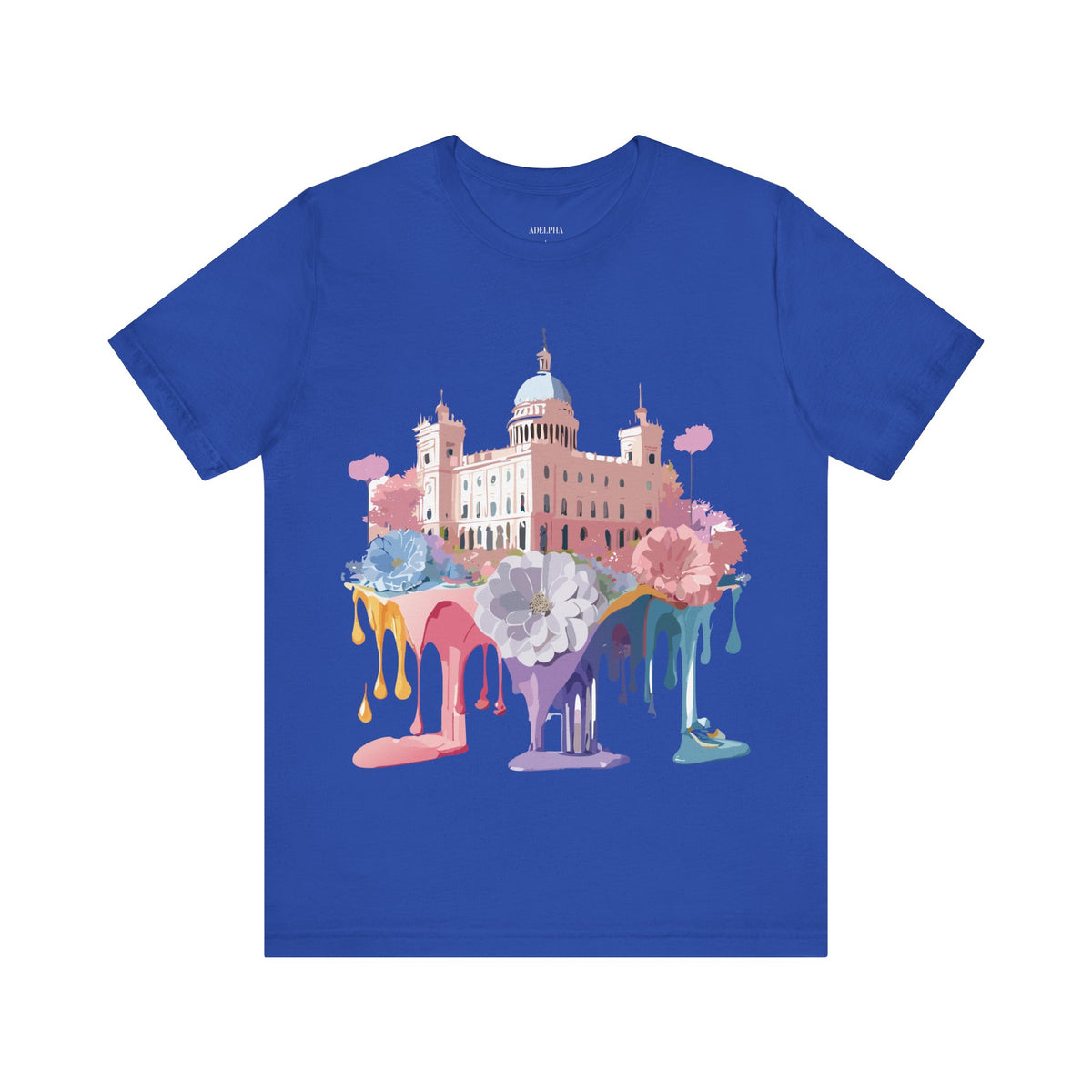 Graphic Unisex Cotton Bella+Canvas Tee Shirt with Madrid