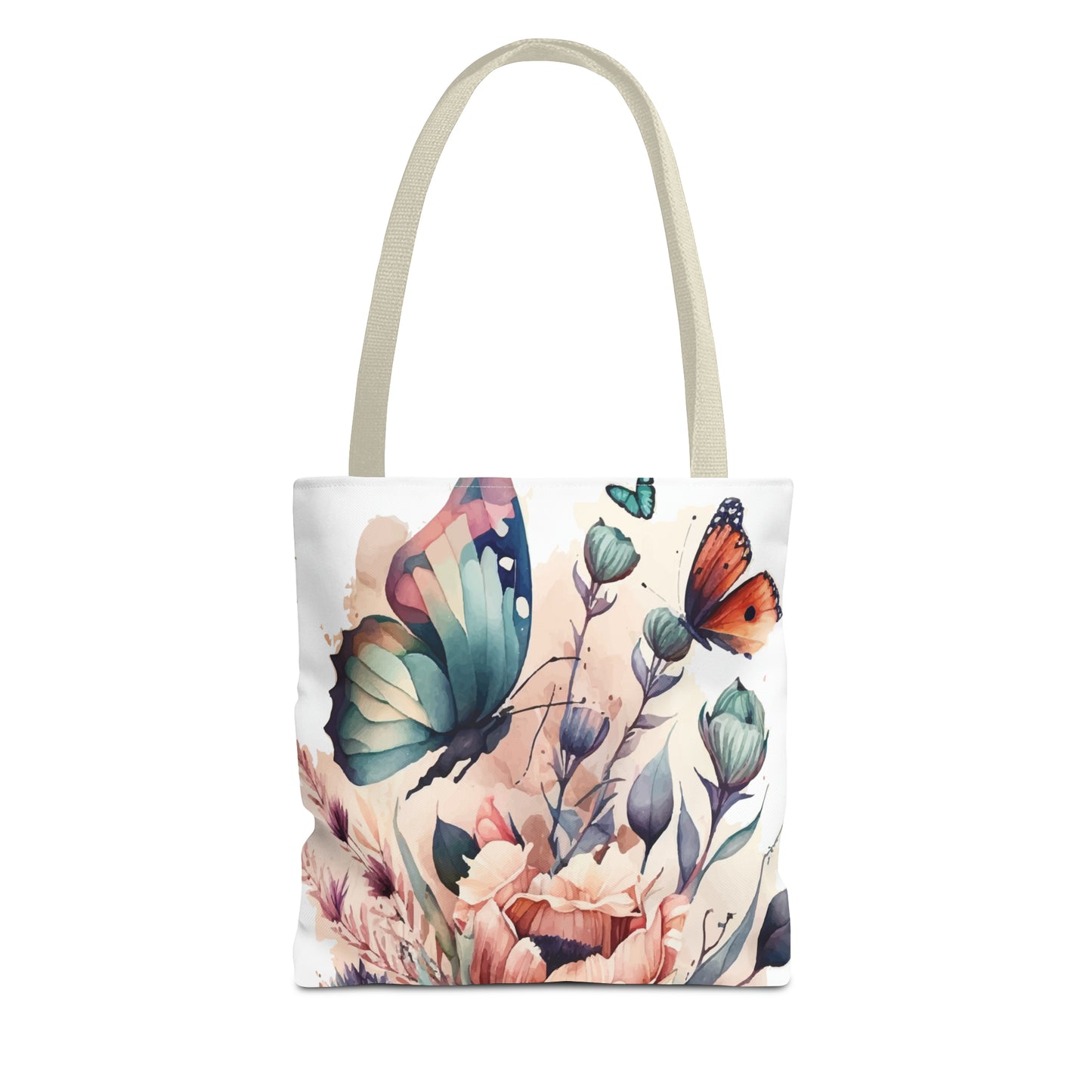 Bag with Butterfly Prints