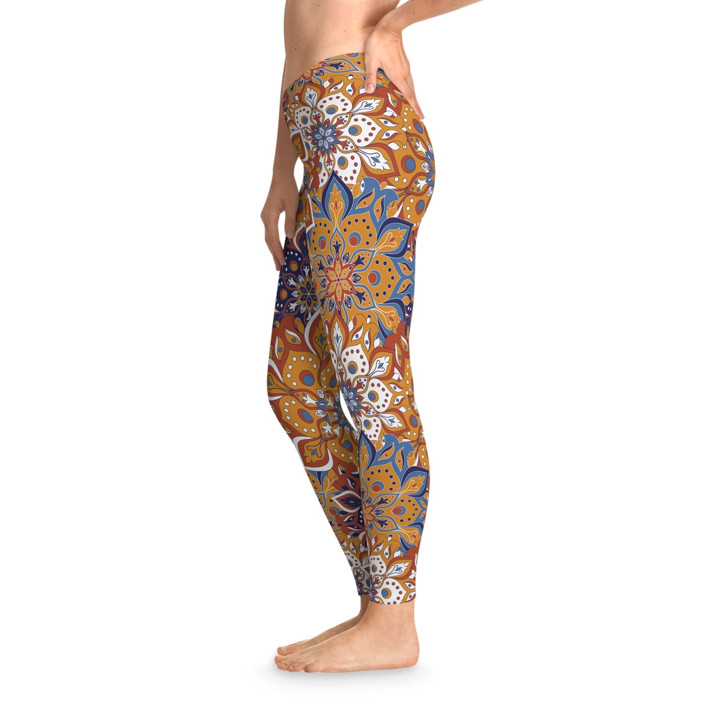 Leggings con estampado tradicional