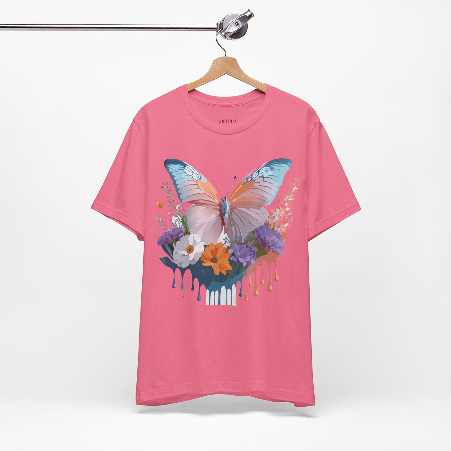 Butterfly Graphic Tee Unisex Jersey Short Sleeve Adelpha Art Design