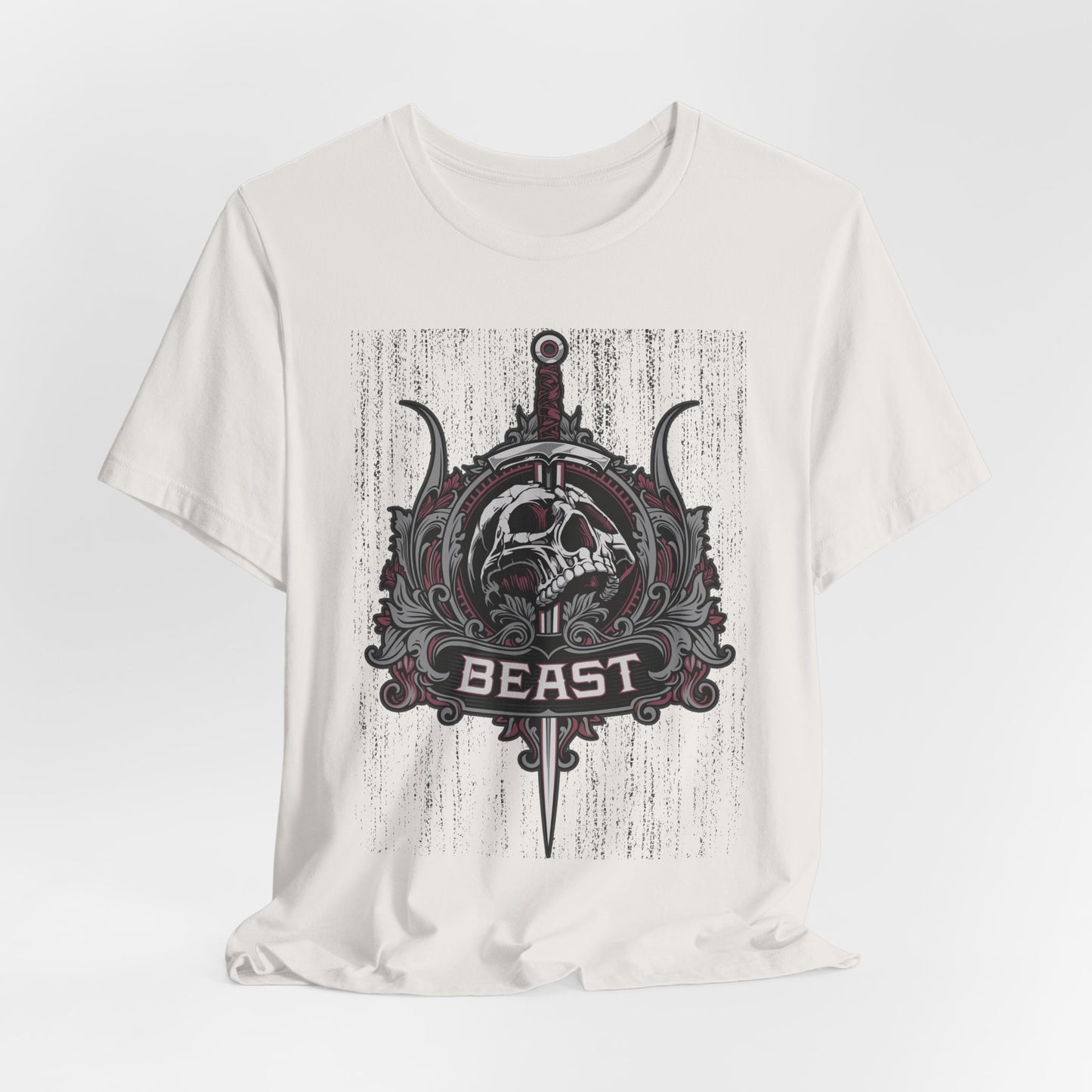 Beast Graphic Tee, Graphic T-Shirt, Artistic Vintage T-Shirt, Vintage Shirt, Skull Tee, Art Design Skull Tees
