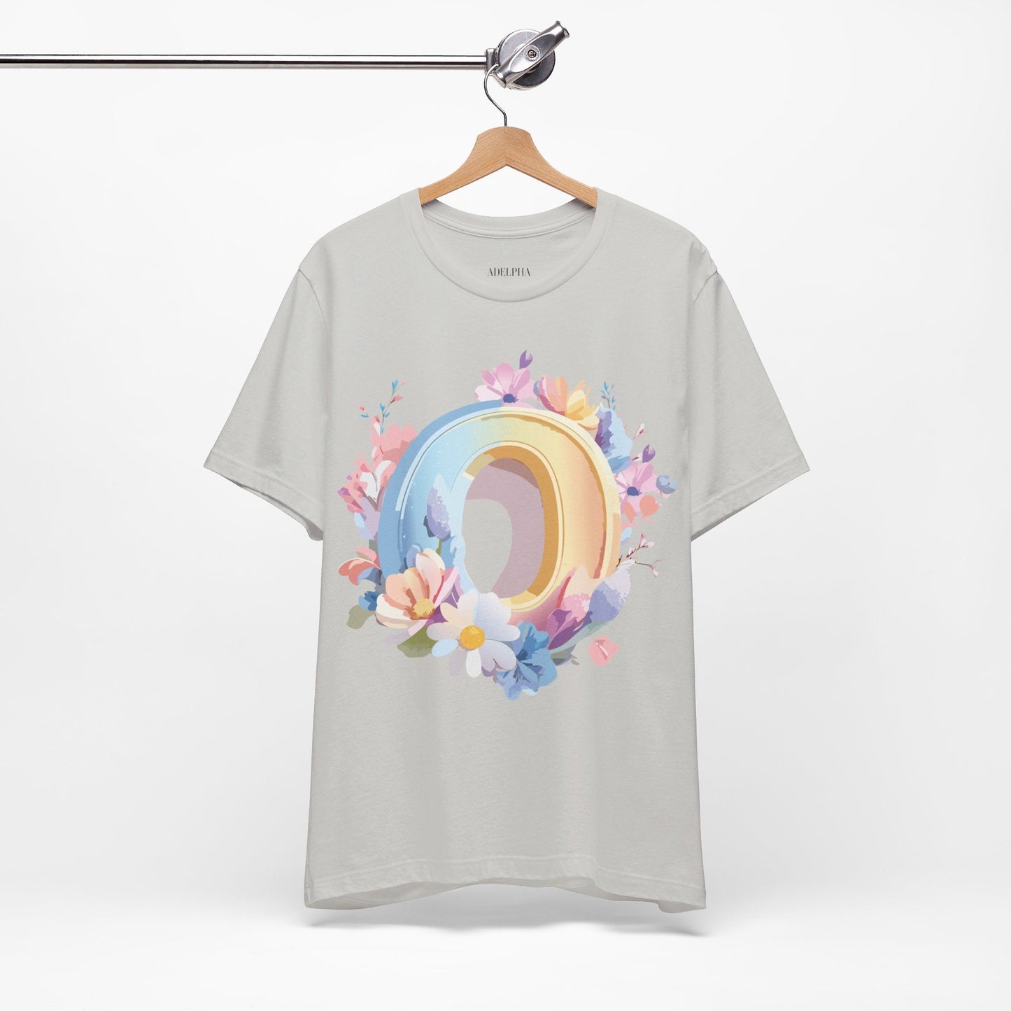 Adelpha Letter O Shirt Unisex Graphic Tee Vintage Inspired Art Design Jersey Short Sleeve