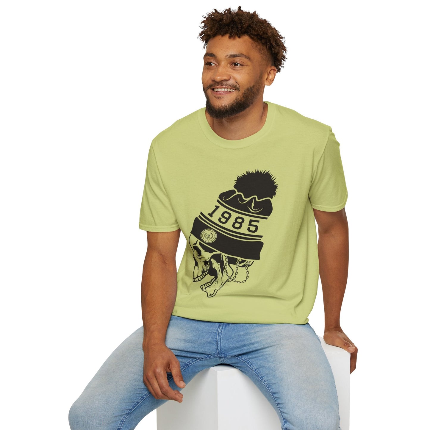 Cartoon Animation T Shirt Unisex Gildan Softstyle 64000 Tee With Art Design Funny Graphic