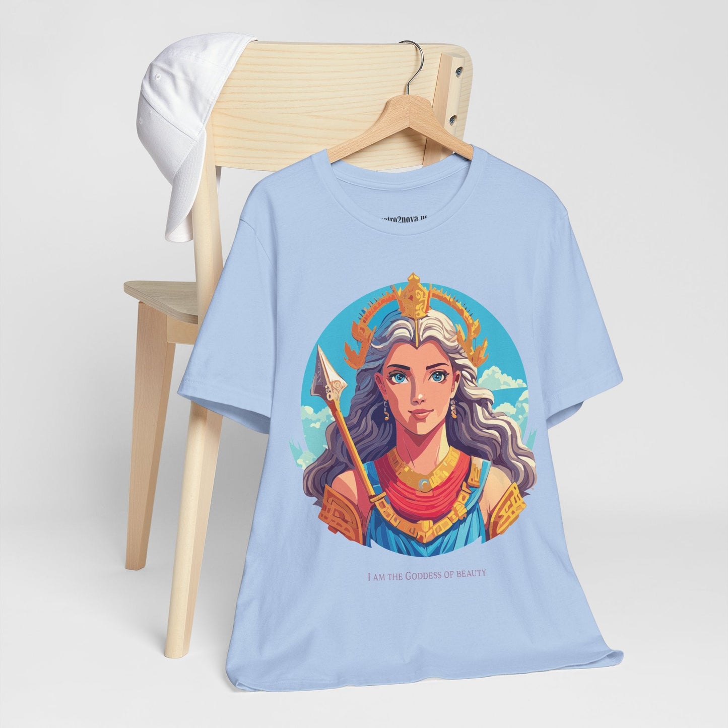 Graphic Cotton Unisex Jersey Short Sleeve T Shirt With Retro2Nova Artwork And Vintage Inspired