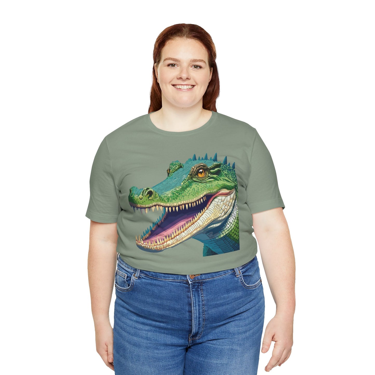 Unisex Animal Tee Shirt With Animals Art Design Wild Animals Jersey Short Sleeve