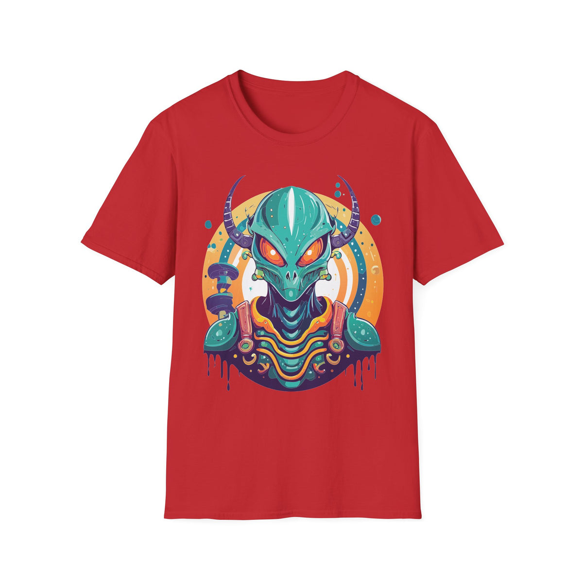 Alien Cosmos Graphic Tee Gildan Unisex 100 Cotton Tee Shirt a9